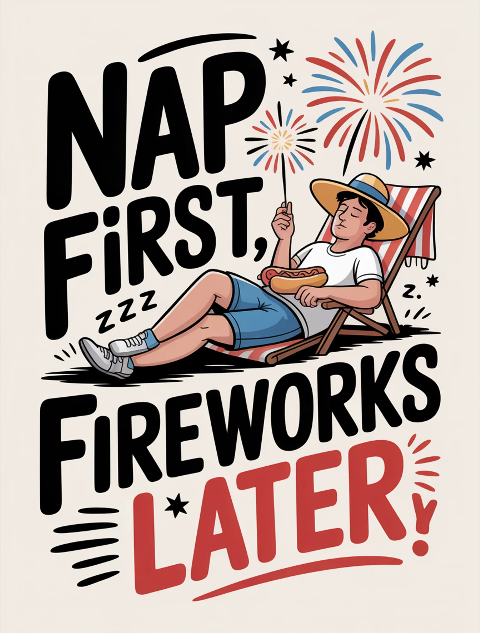 Nap, Then Fireworks