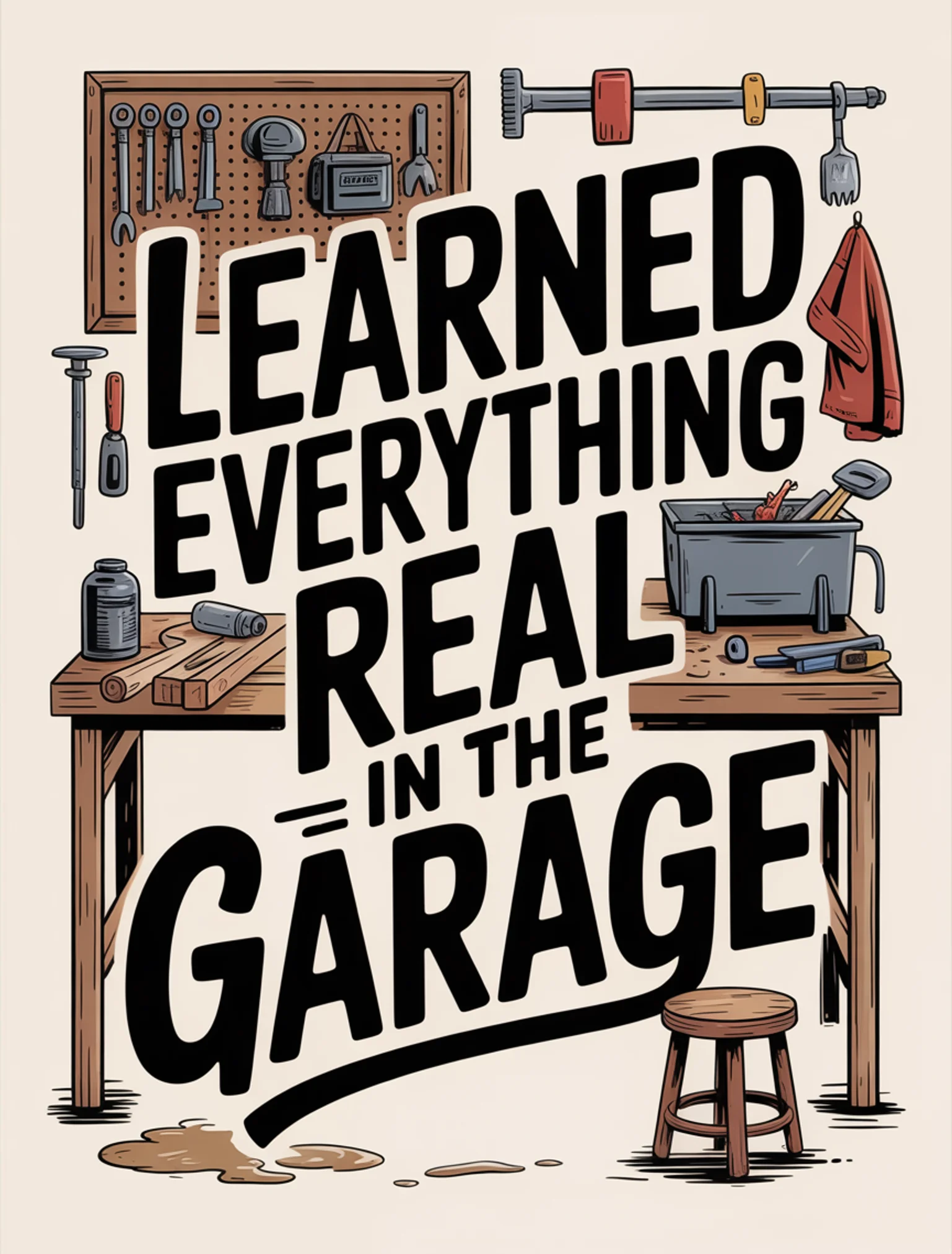 Garage Was the Classroom