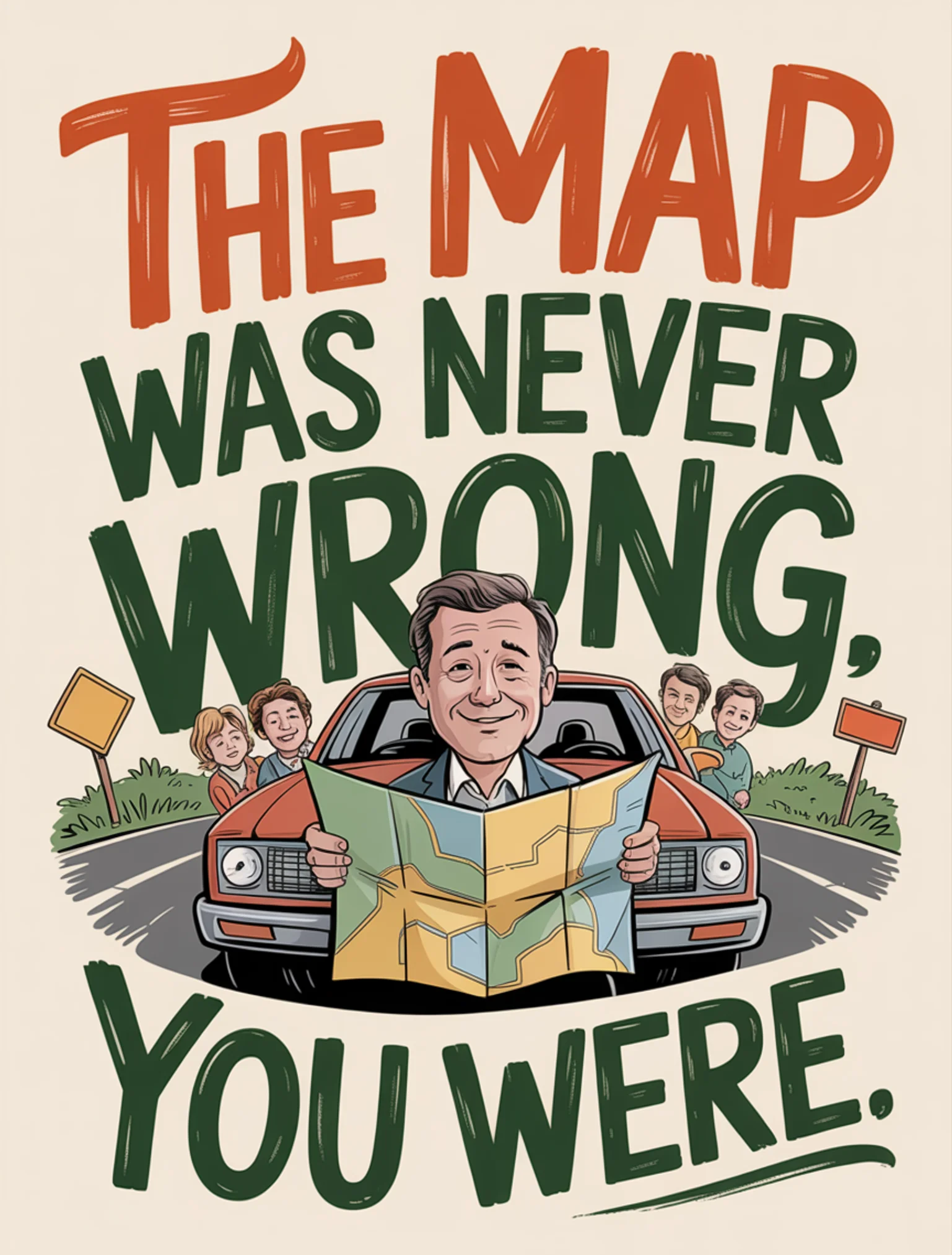 Never Wrong About the Map