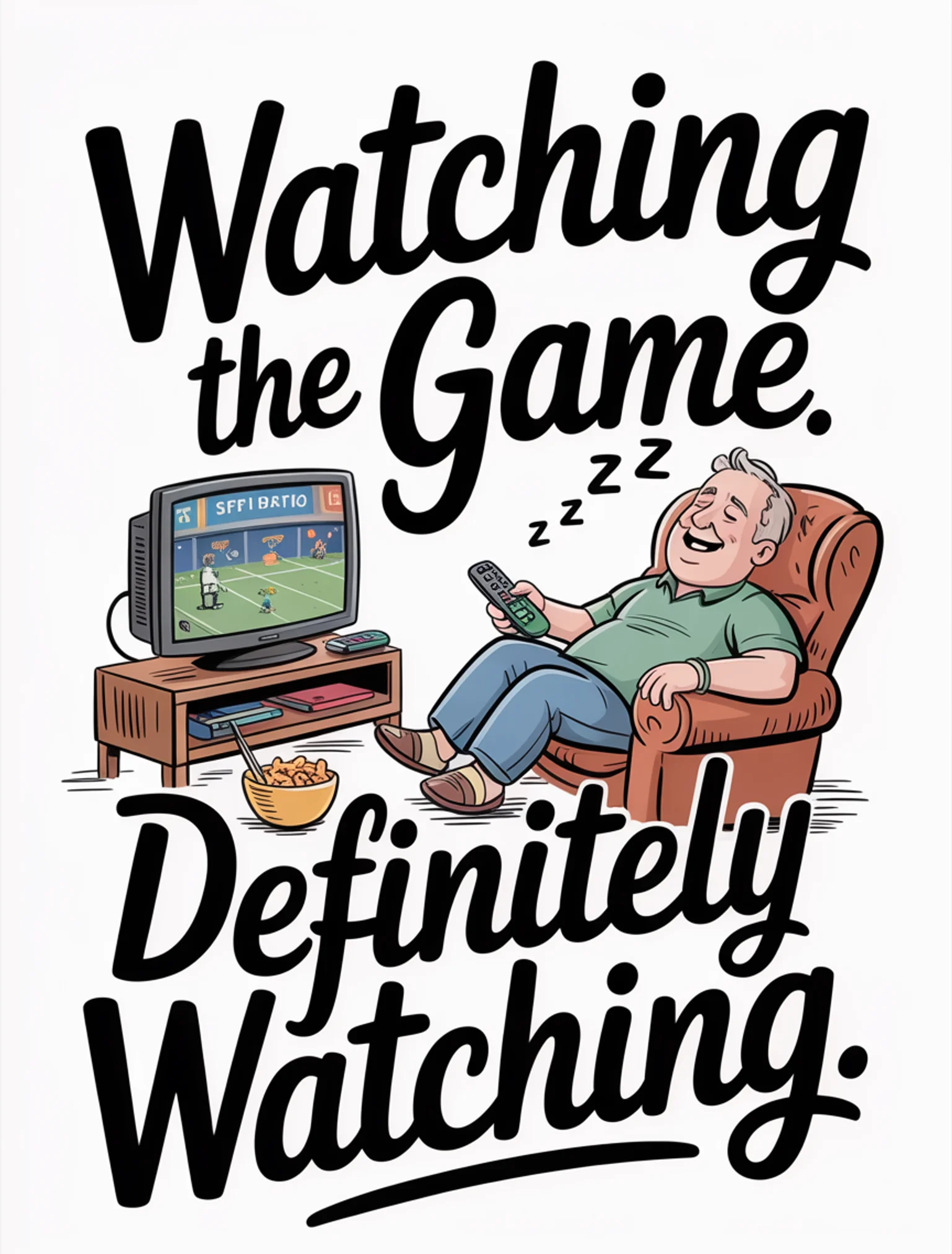 Watching. Or Napping.
