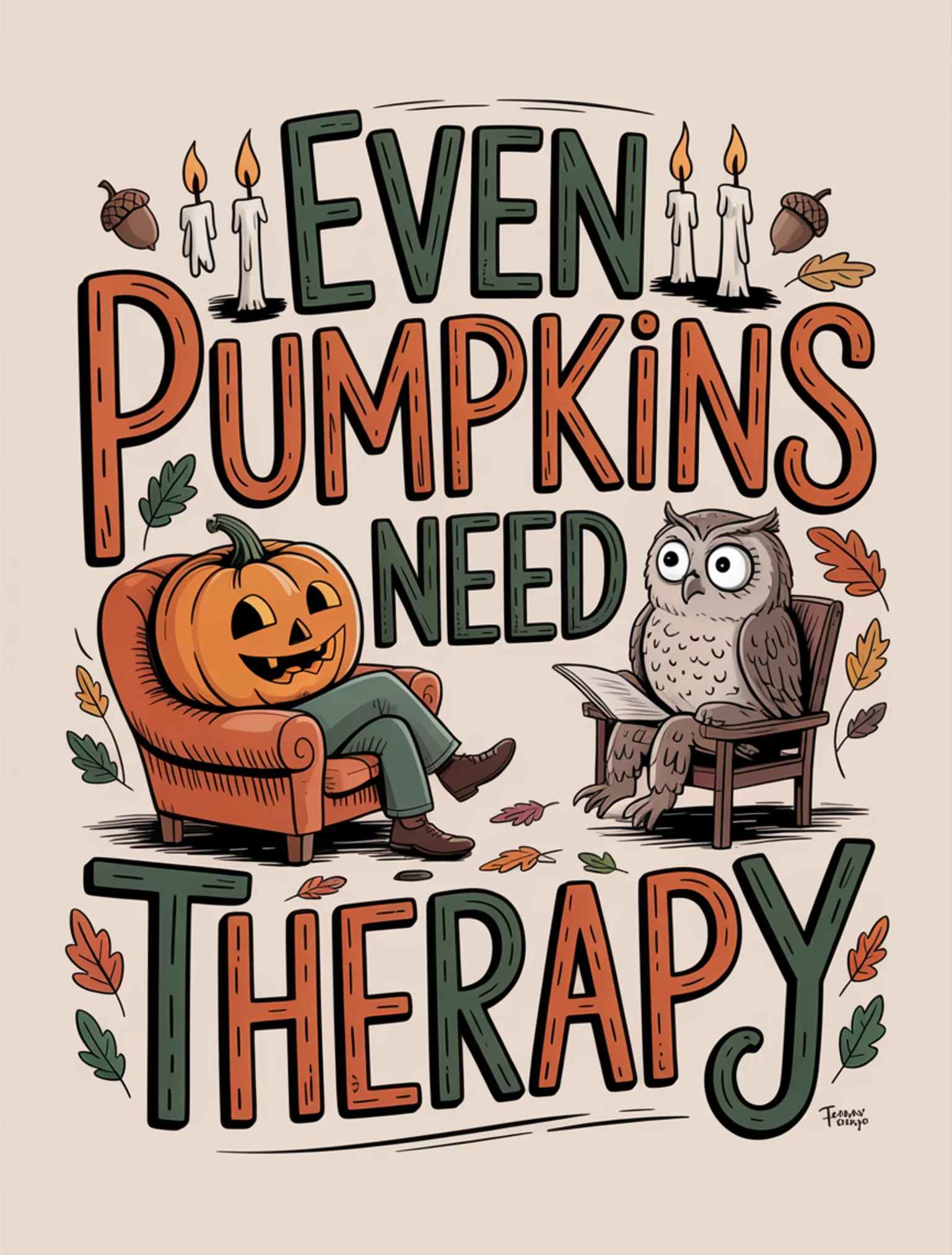 Even Pumpkins Need Therapy