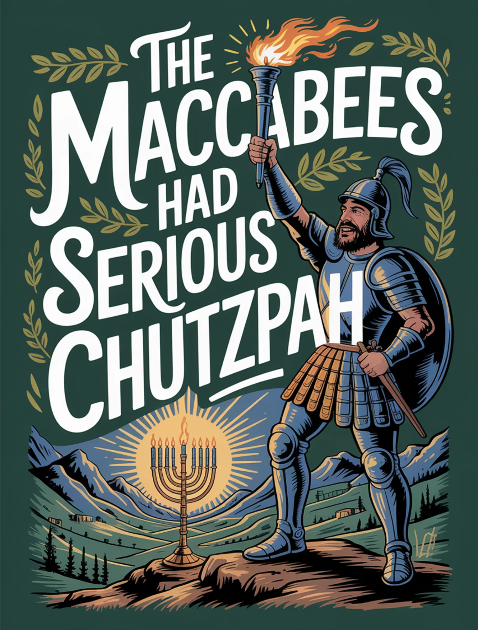 The Maccabees Had Chutzpah