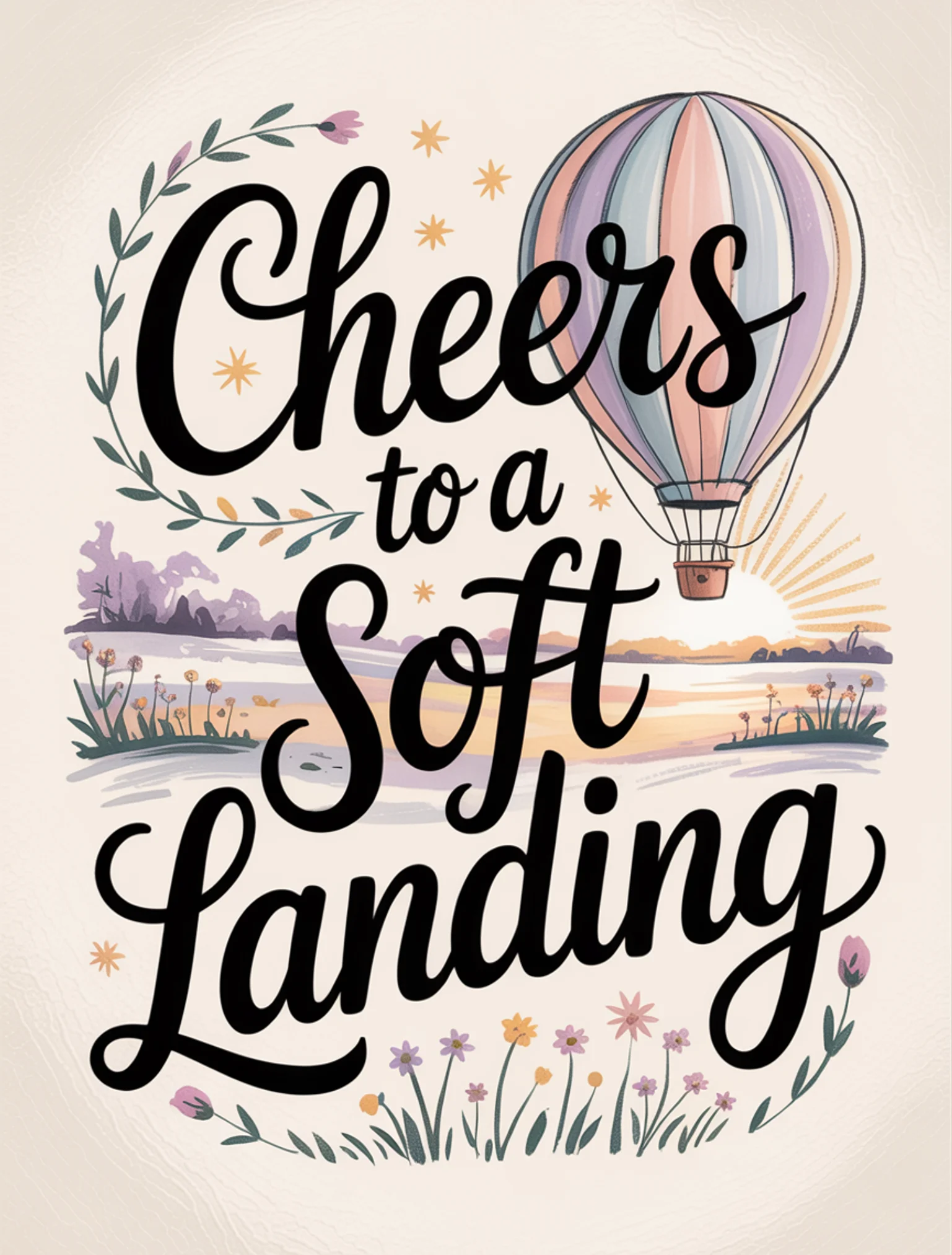Cheers to a Soft Landing