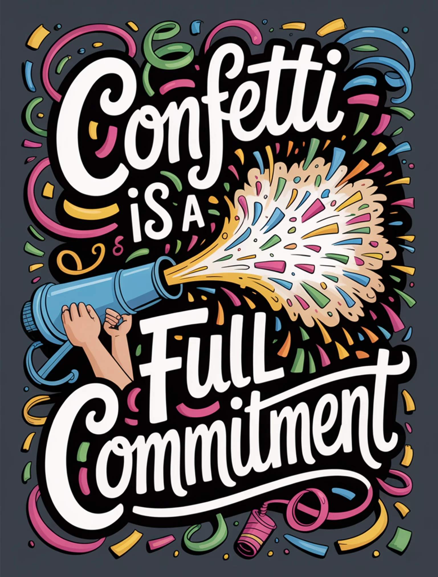 Confetti Is a Commitment