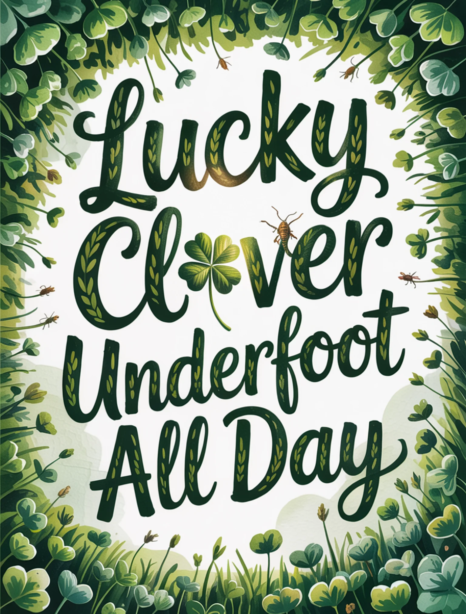 Clover Underfoot