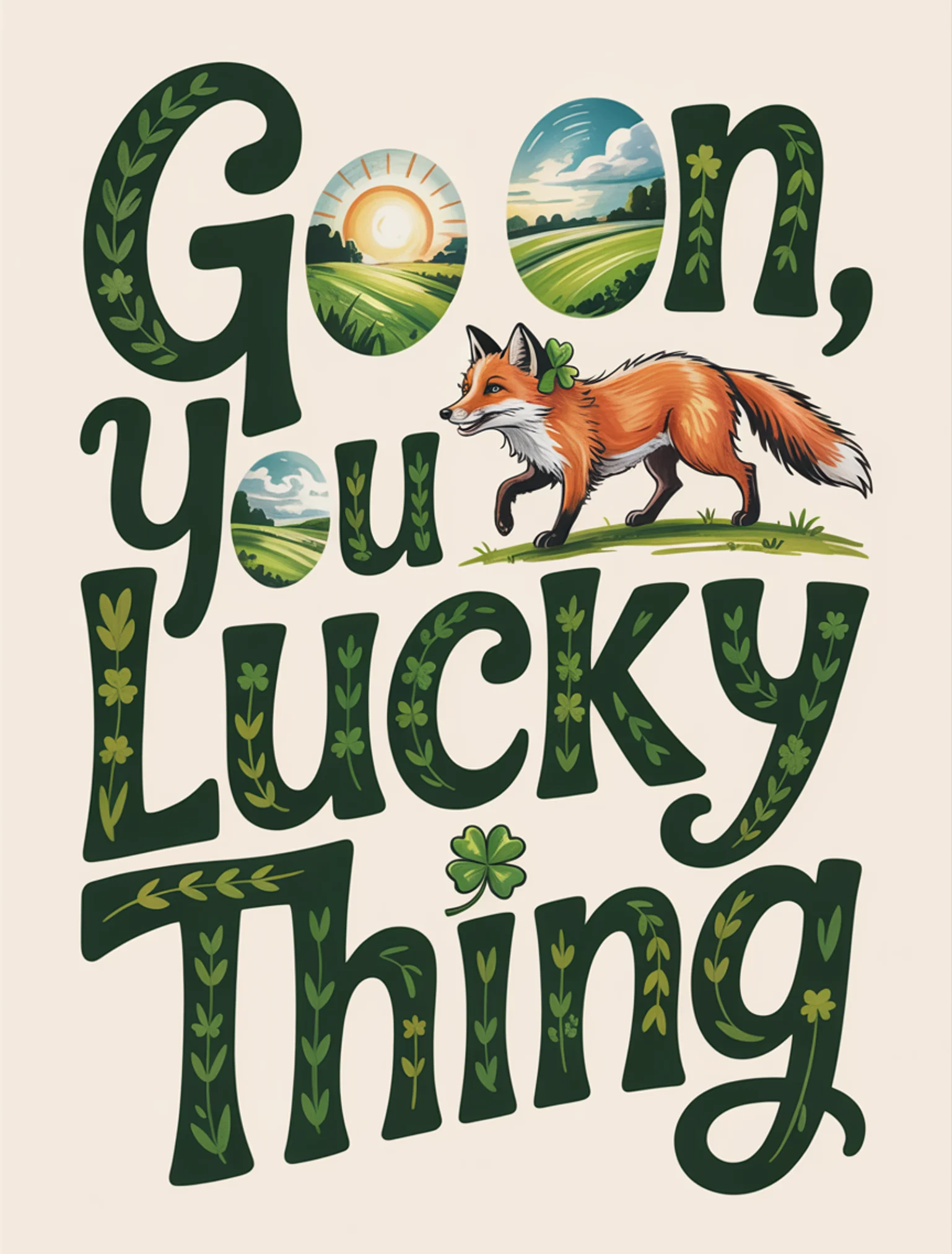 Go On You Lucky Thing