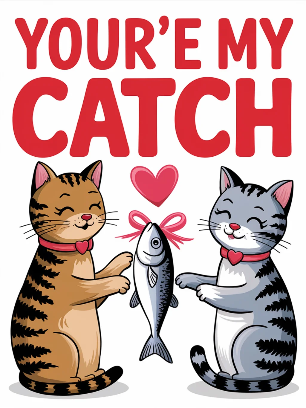 Cat Fish Valentine