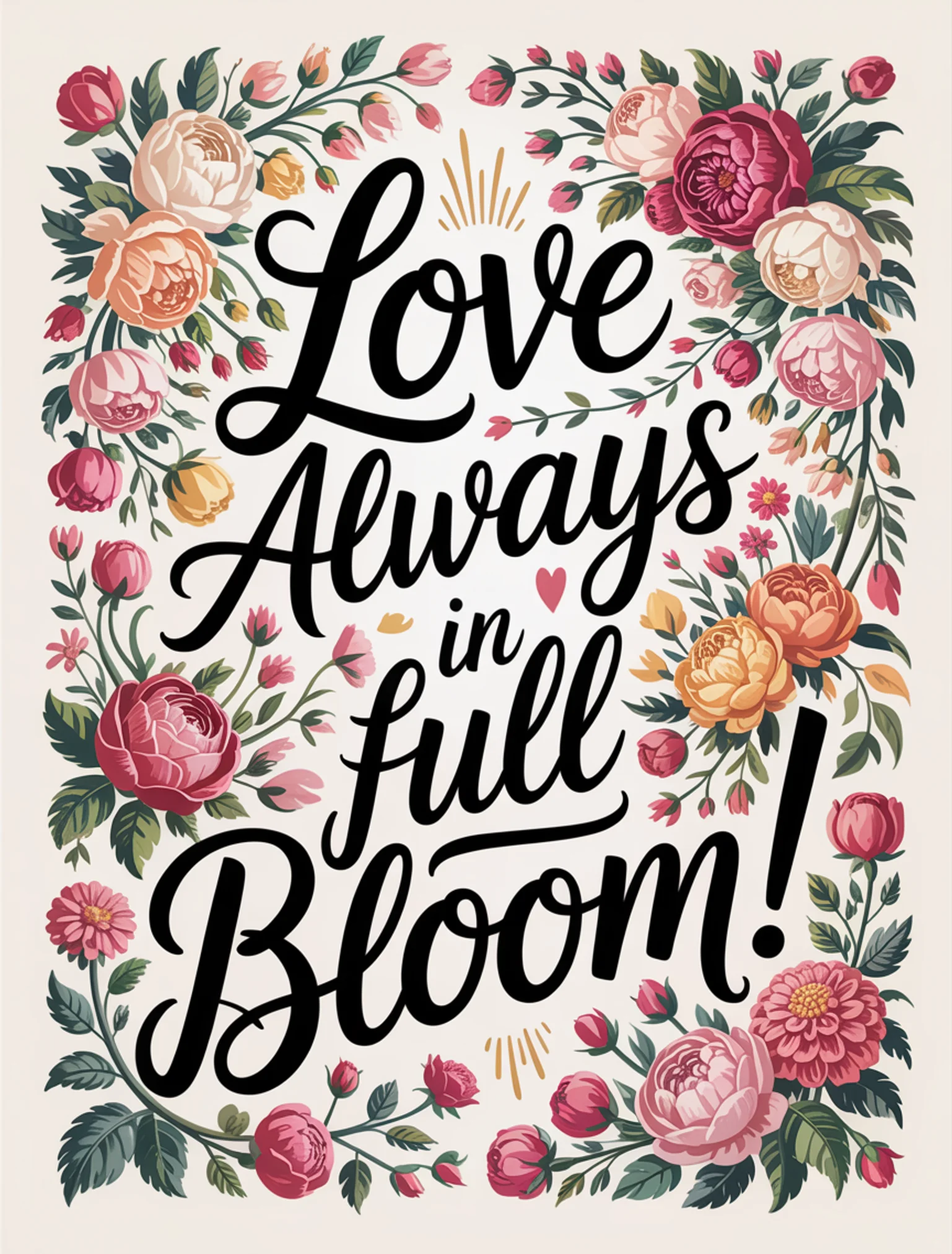 Love in Full Bloom