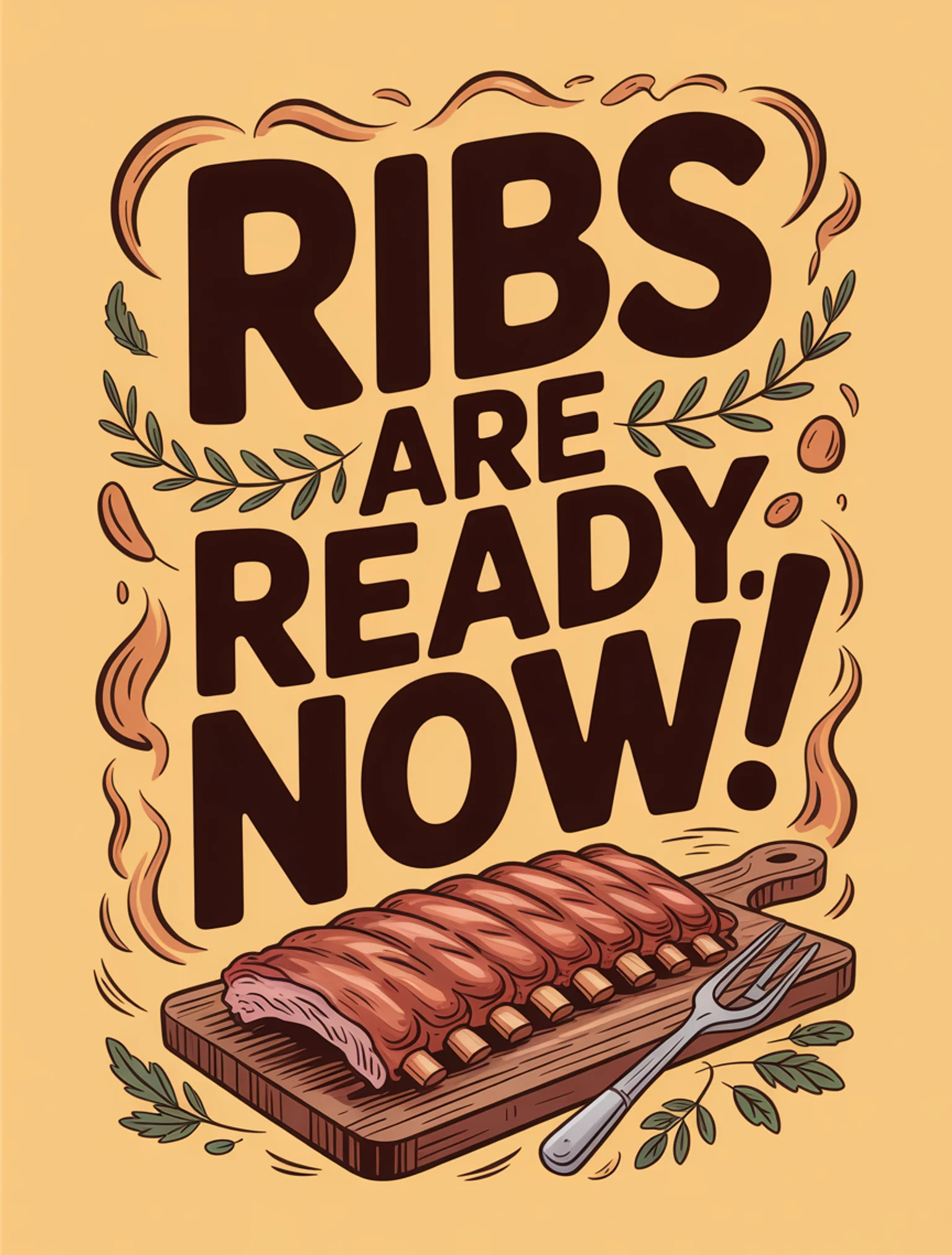 Ribs Are Ready