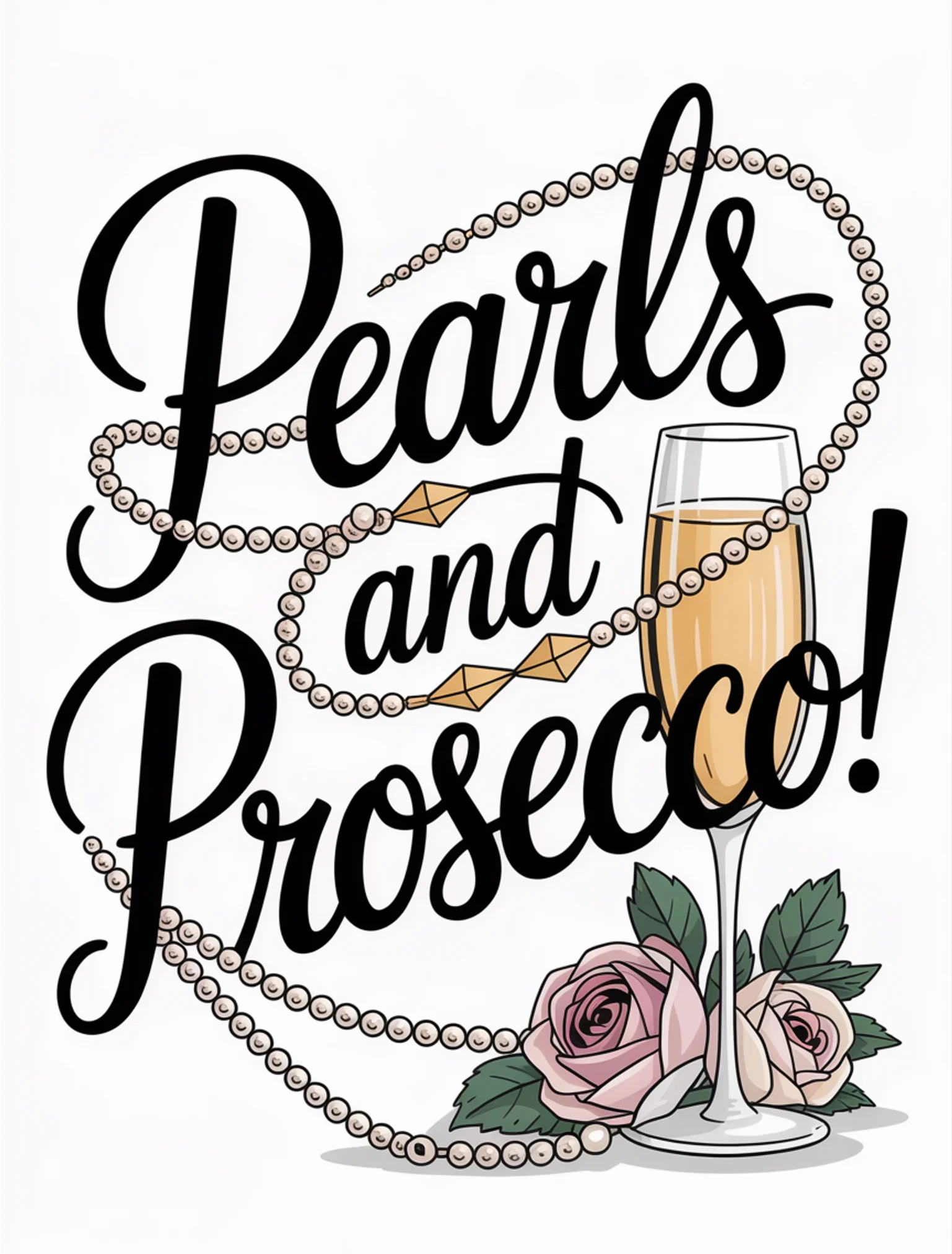 Pearls and Prosecco
