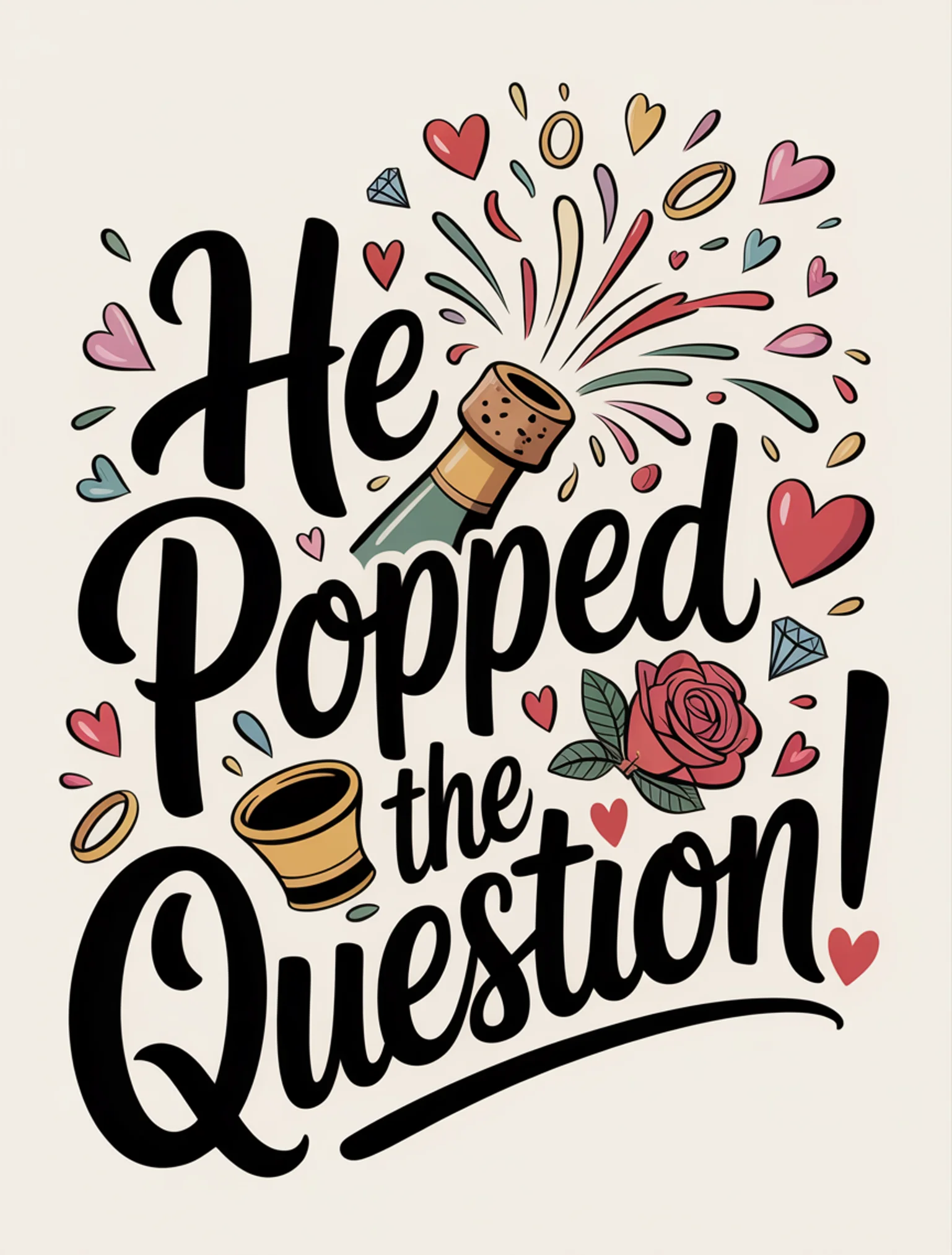 He Popped the Question