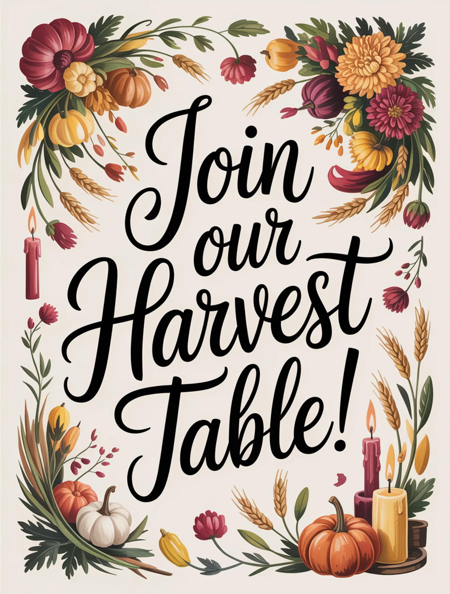 Harvest Table