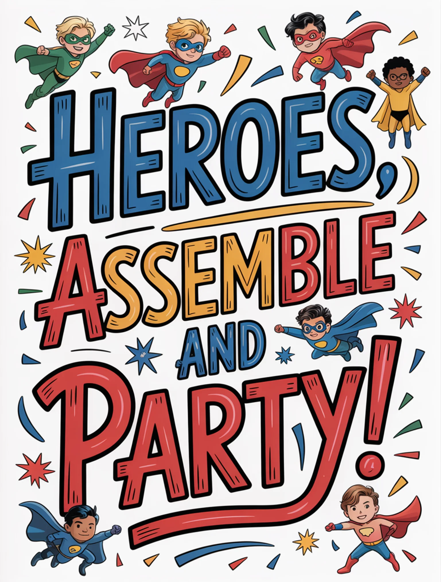 Superhero Party!