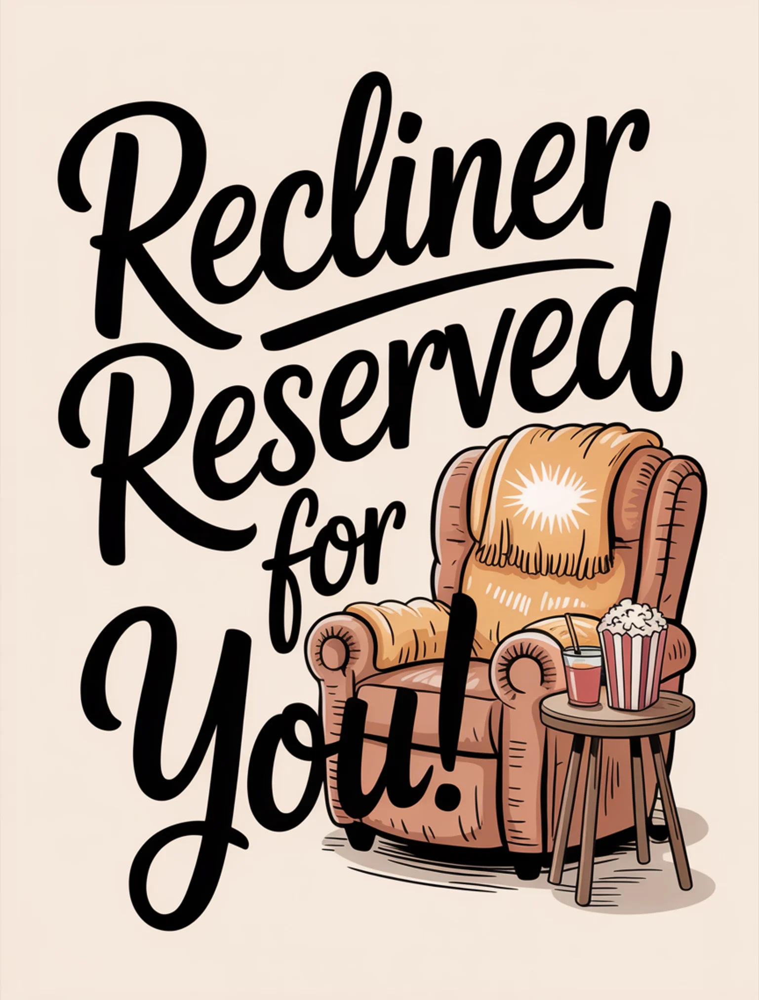 Recliner Reserved