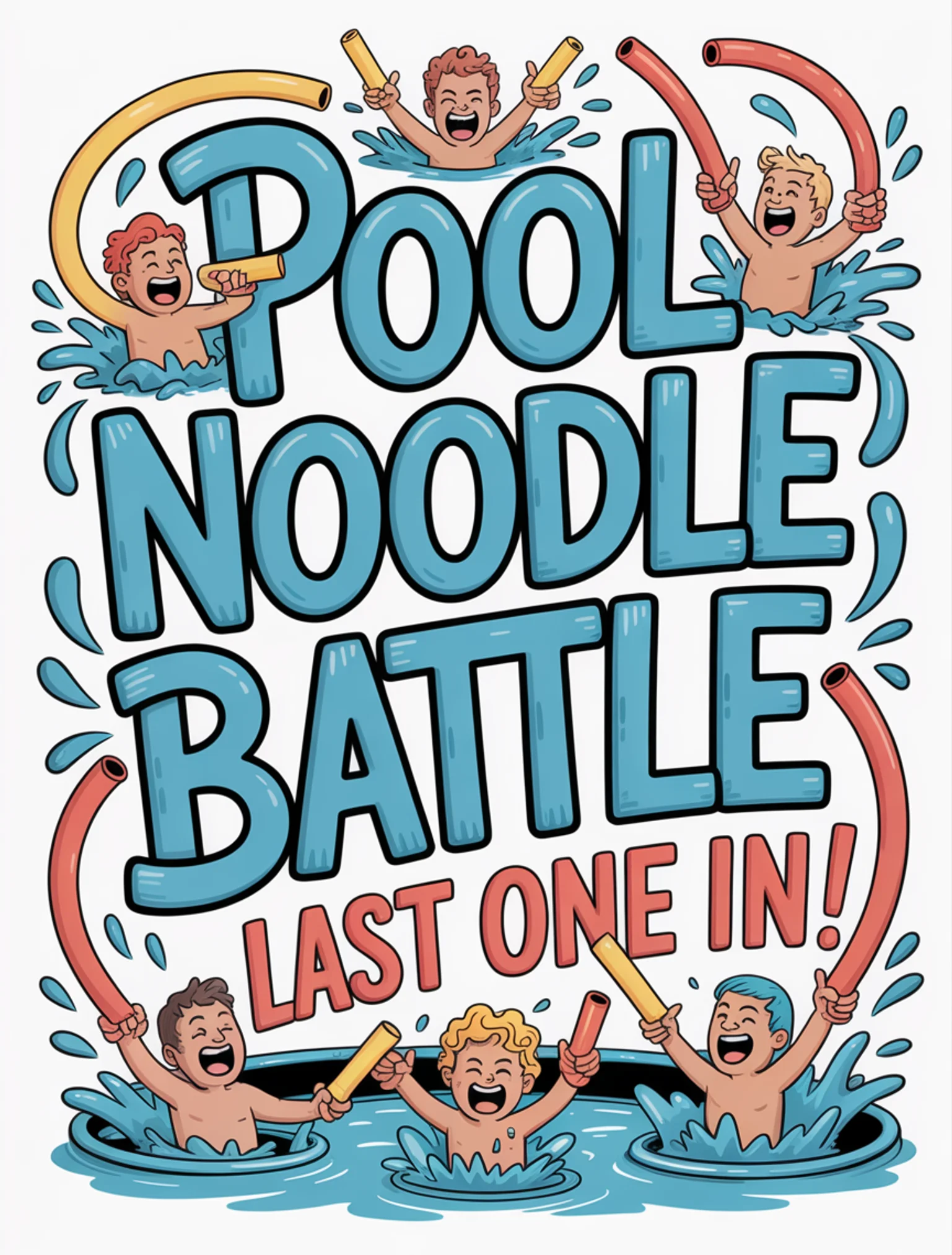 Pool Noodle Battle