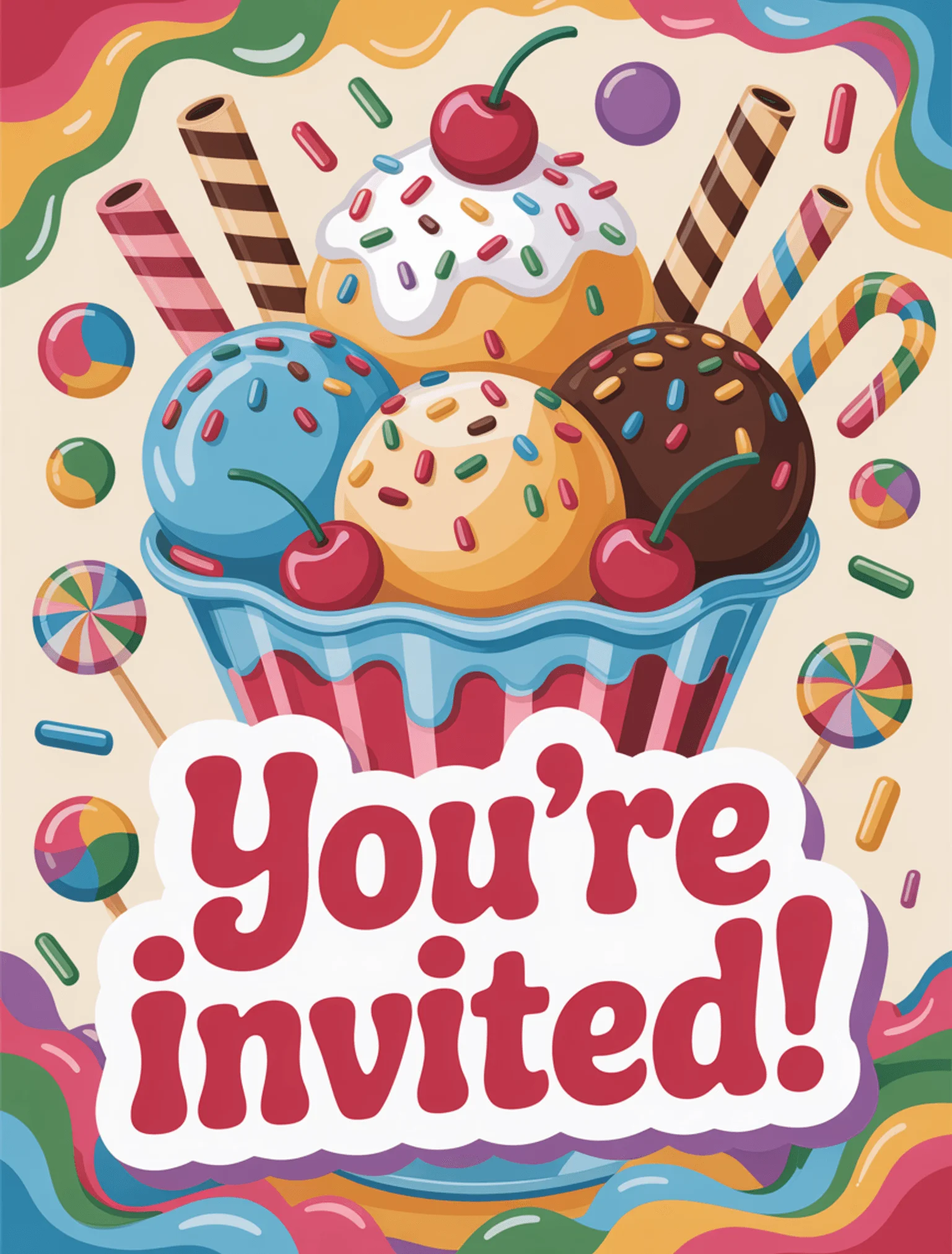 Ice Cream Sundae Sweet