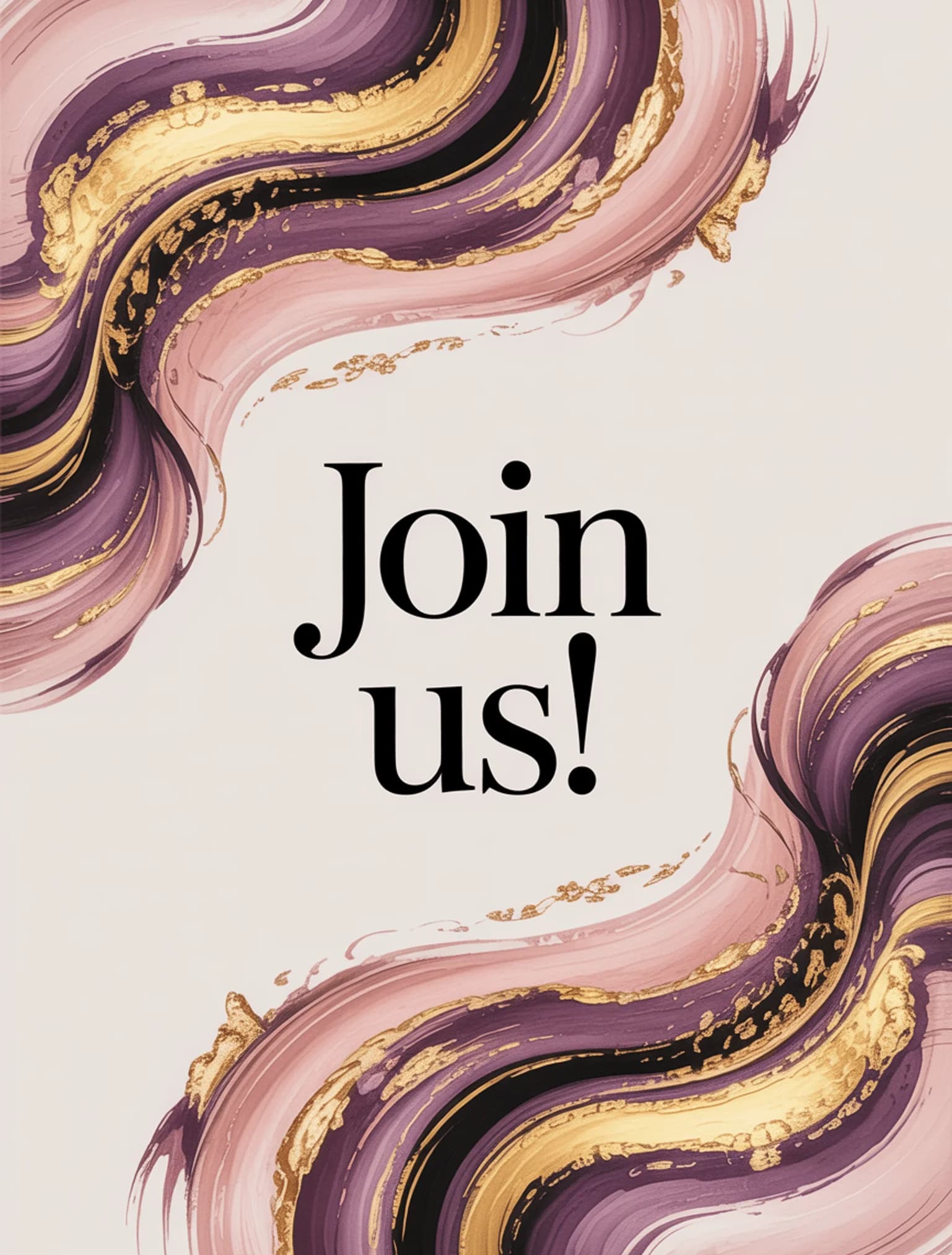 Abstract Brushstroke Blush