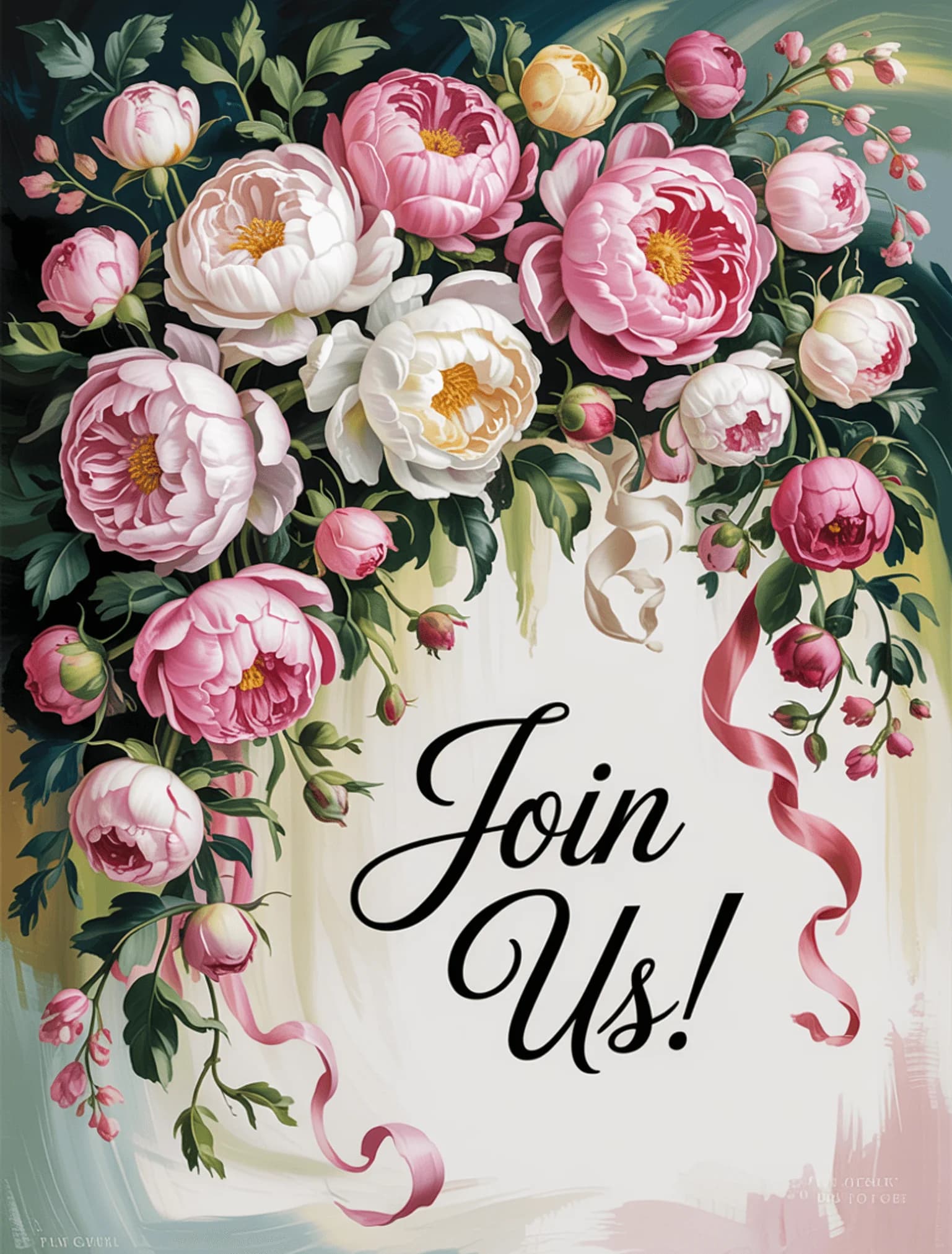 Peony Garden Romantic