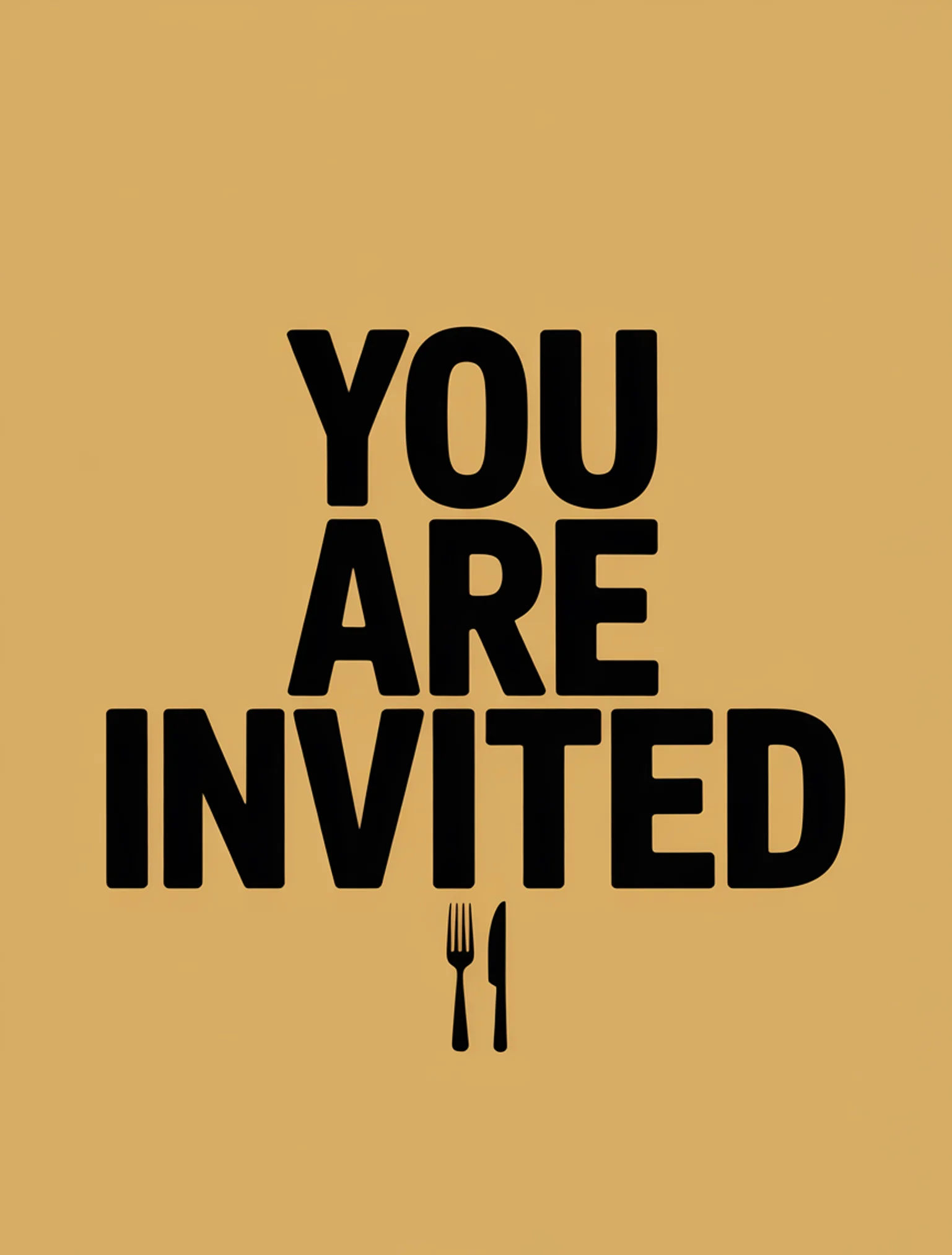 You Are Invited