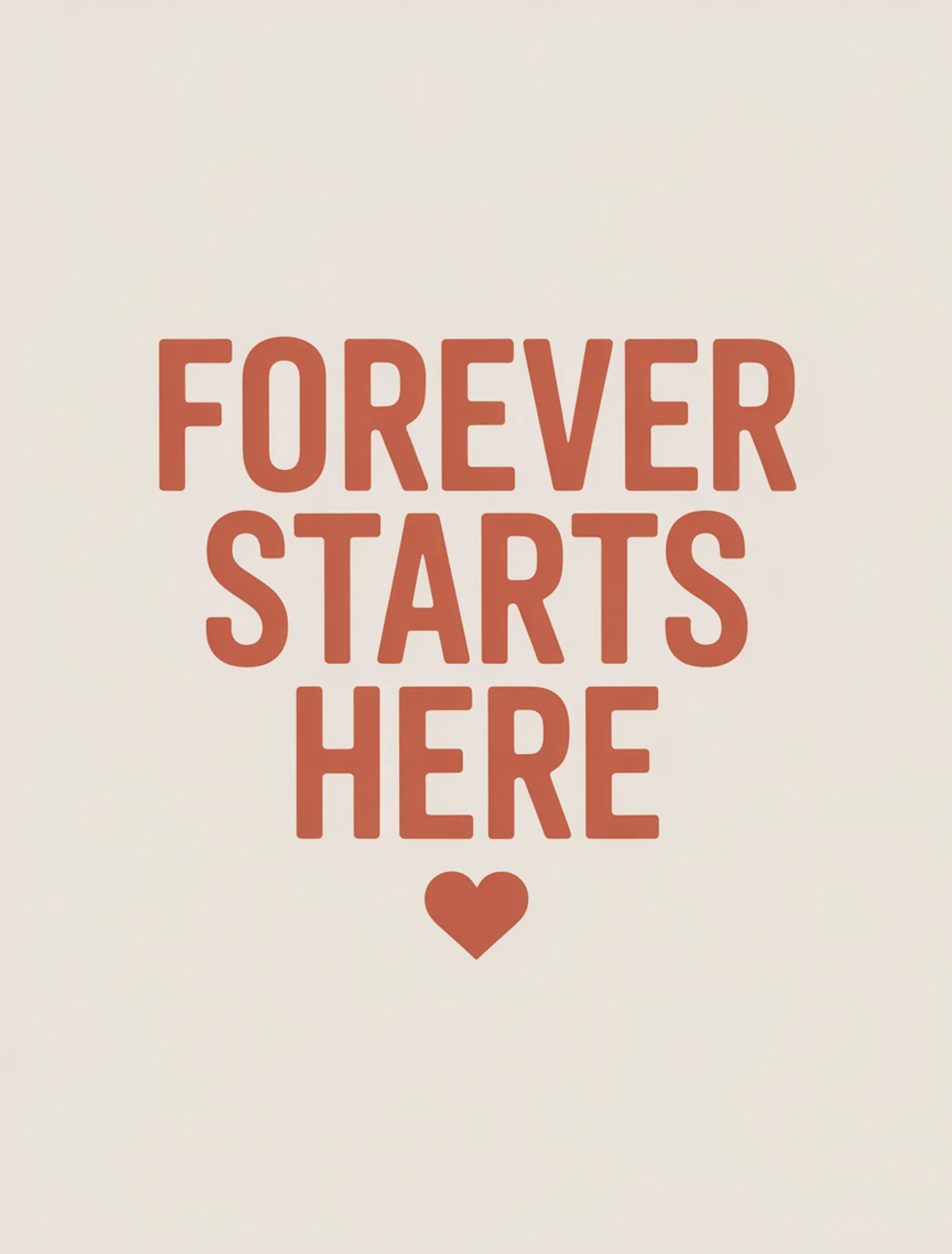 Forever Starts Here