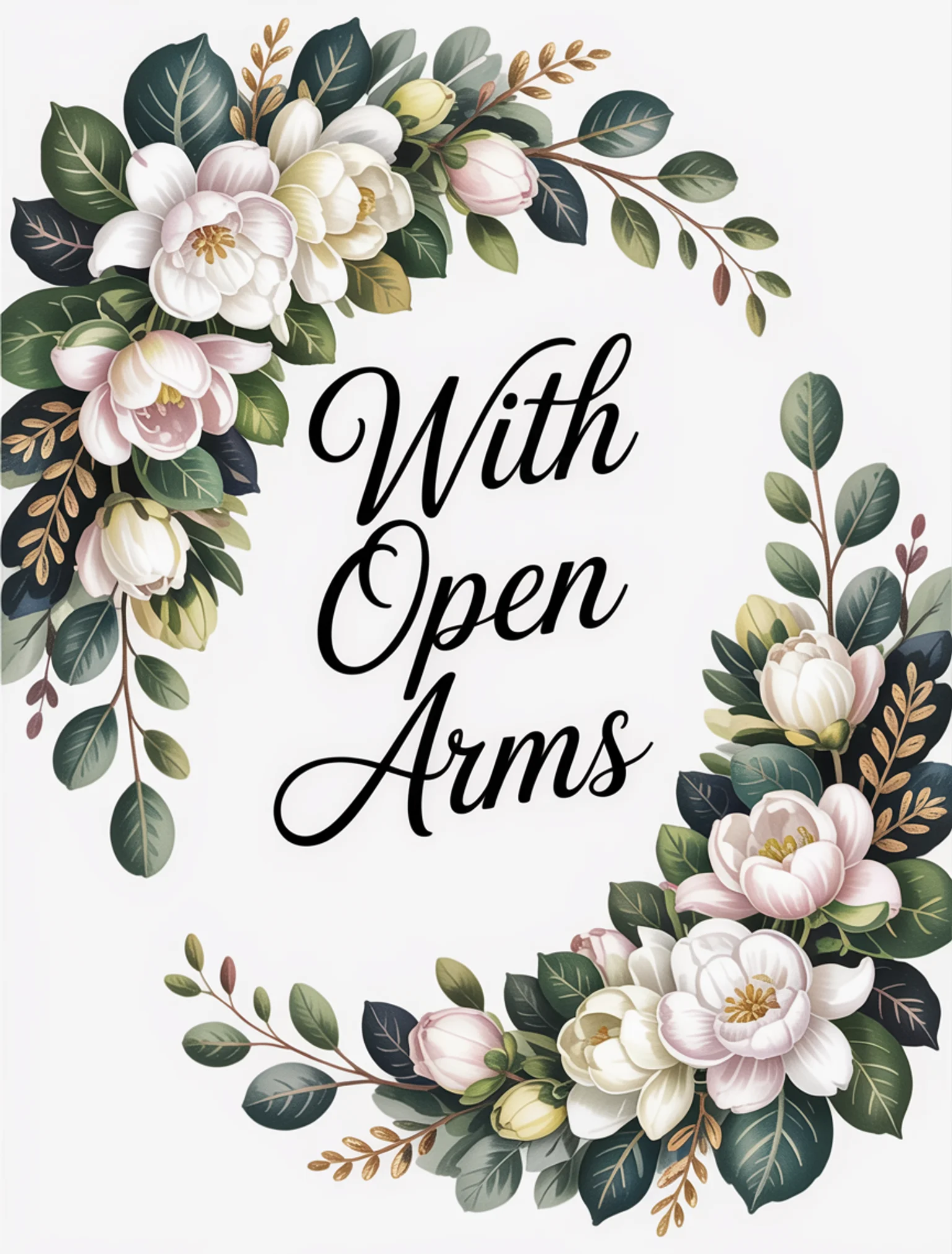 With Open Arms