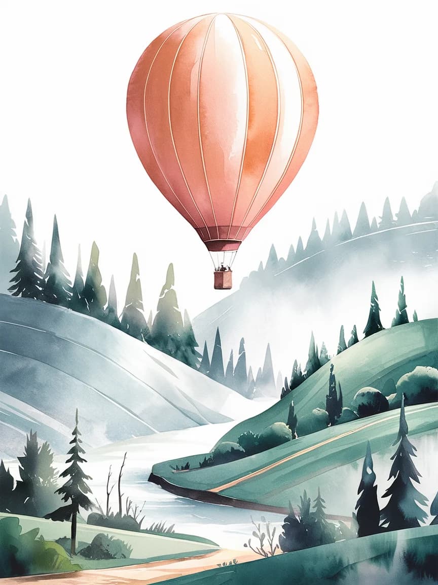 Hot Air Balloon Journey