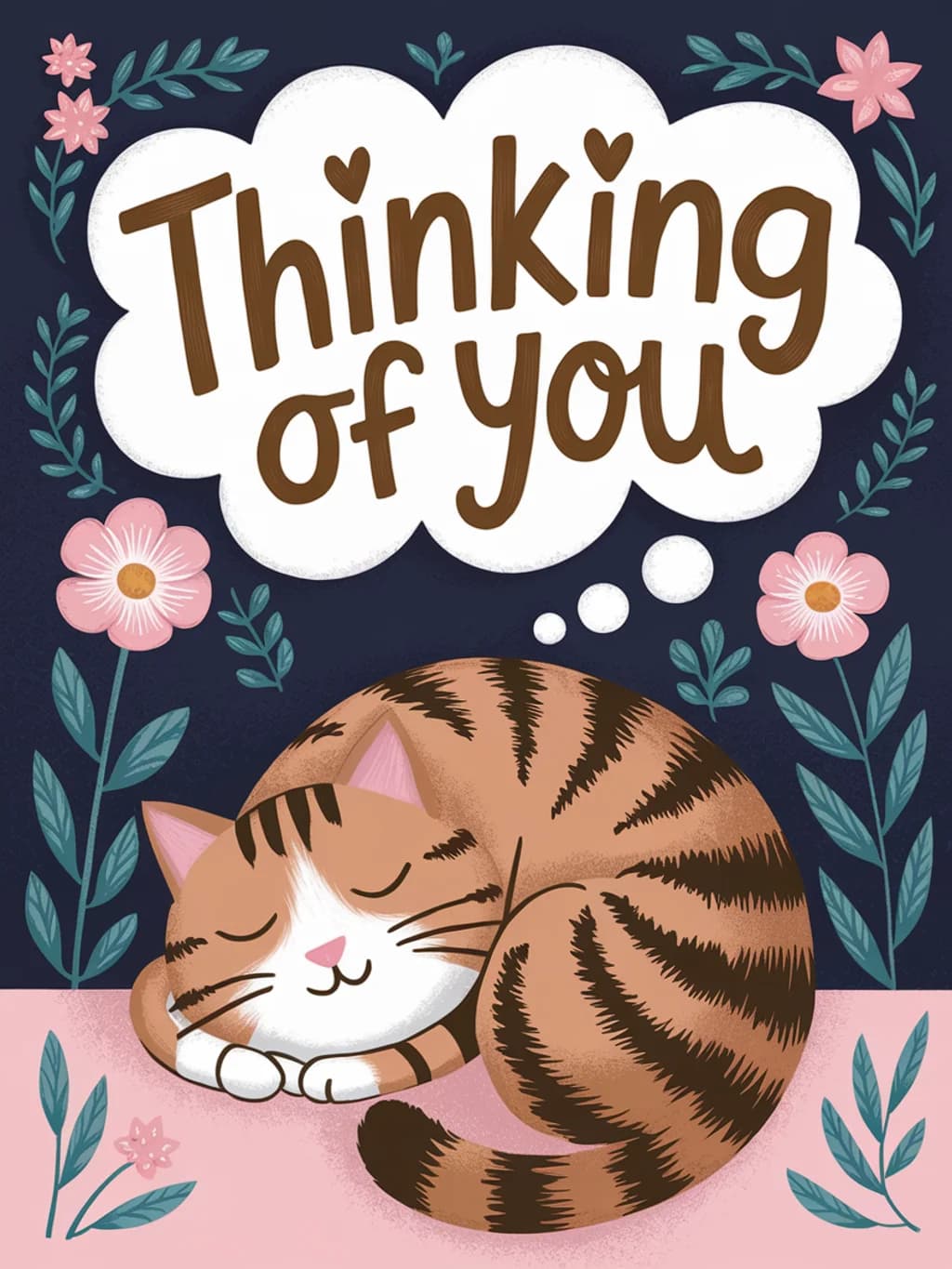 Cat Nap Thinking Of You