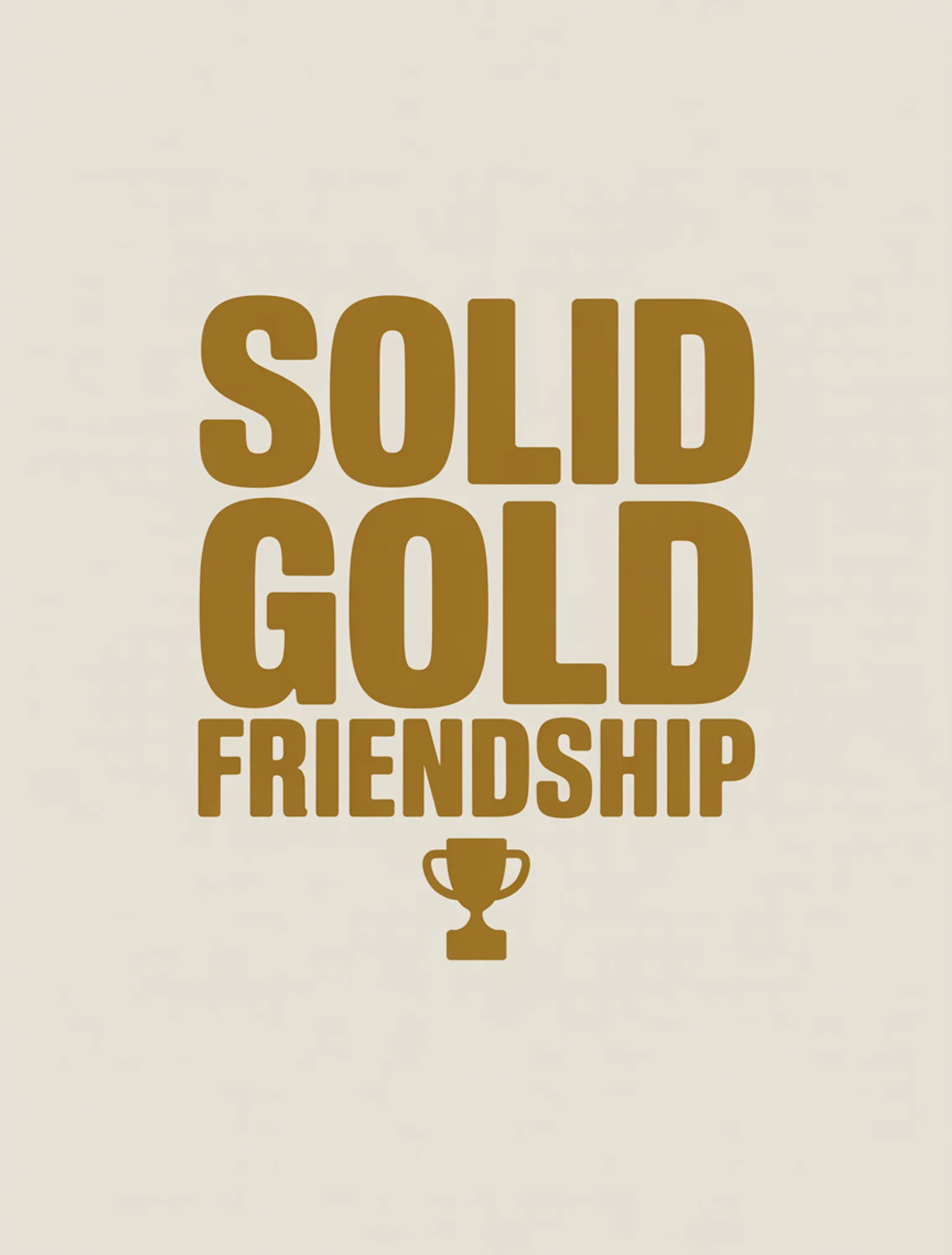 Golden Friendship