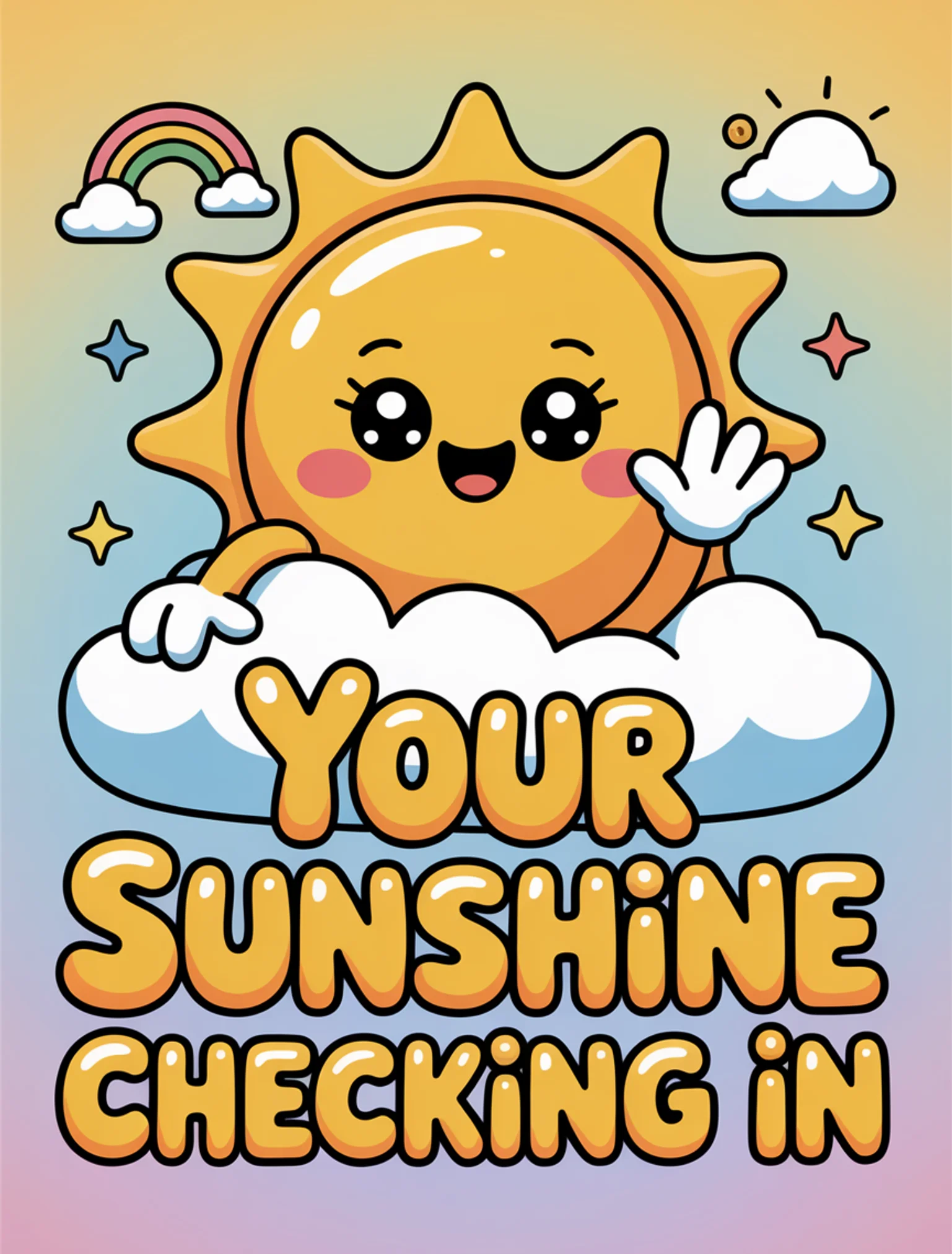 Sunshine Checking In