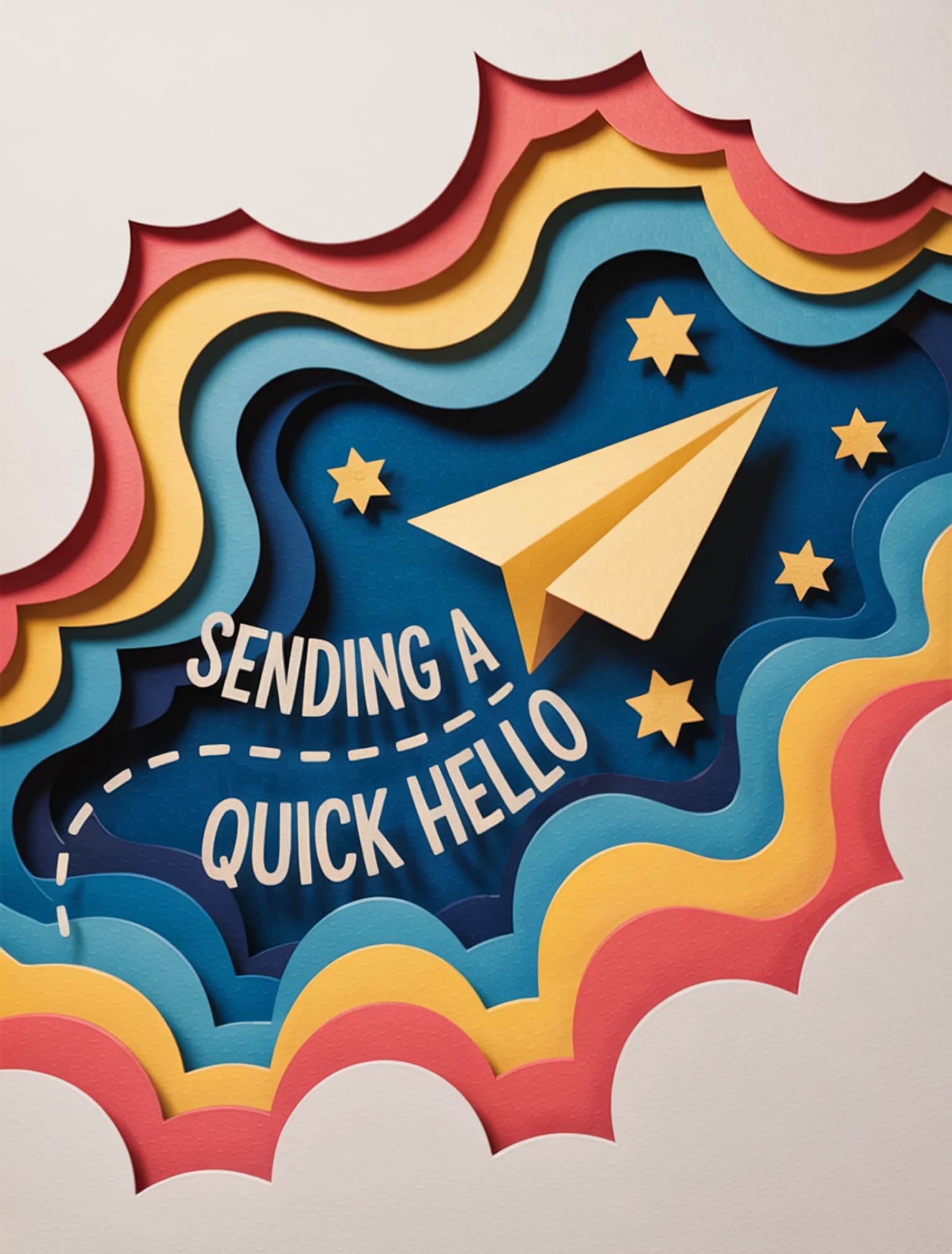 Paper Plane Hello