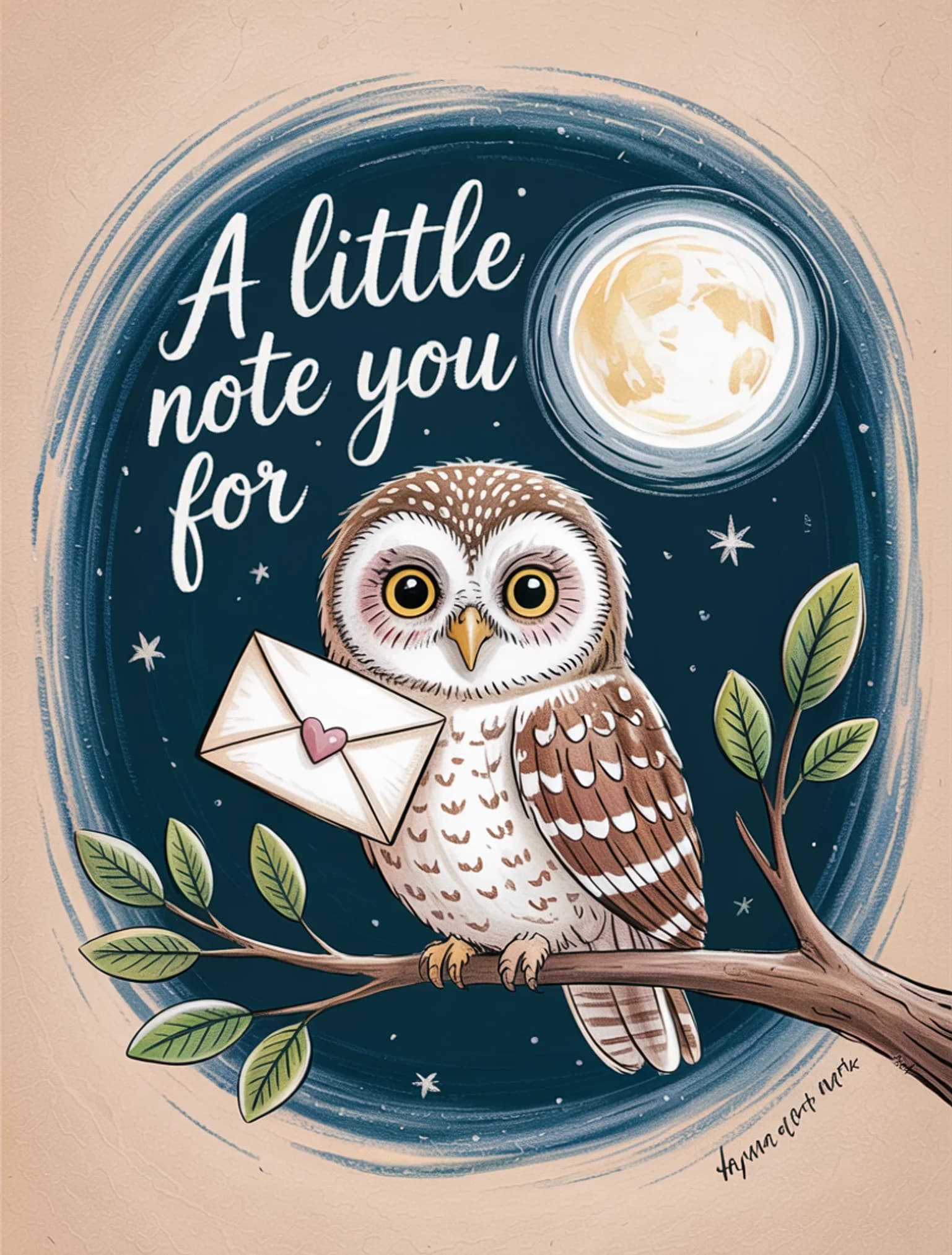 Little Owl Letter