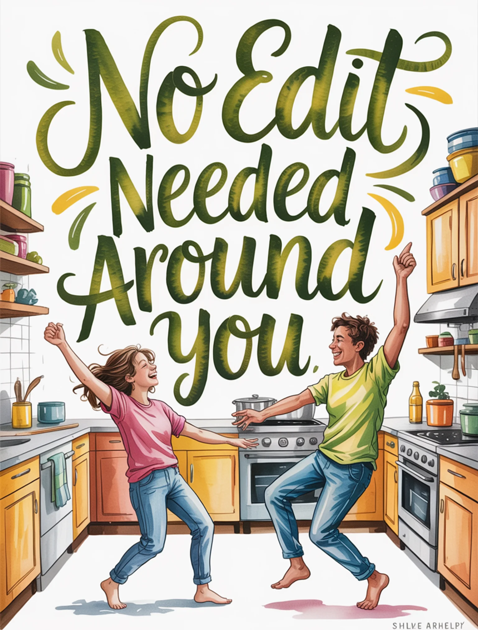 No Edit Needed Around You