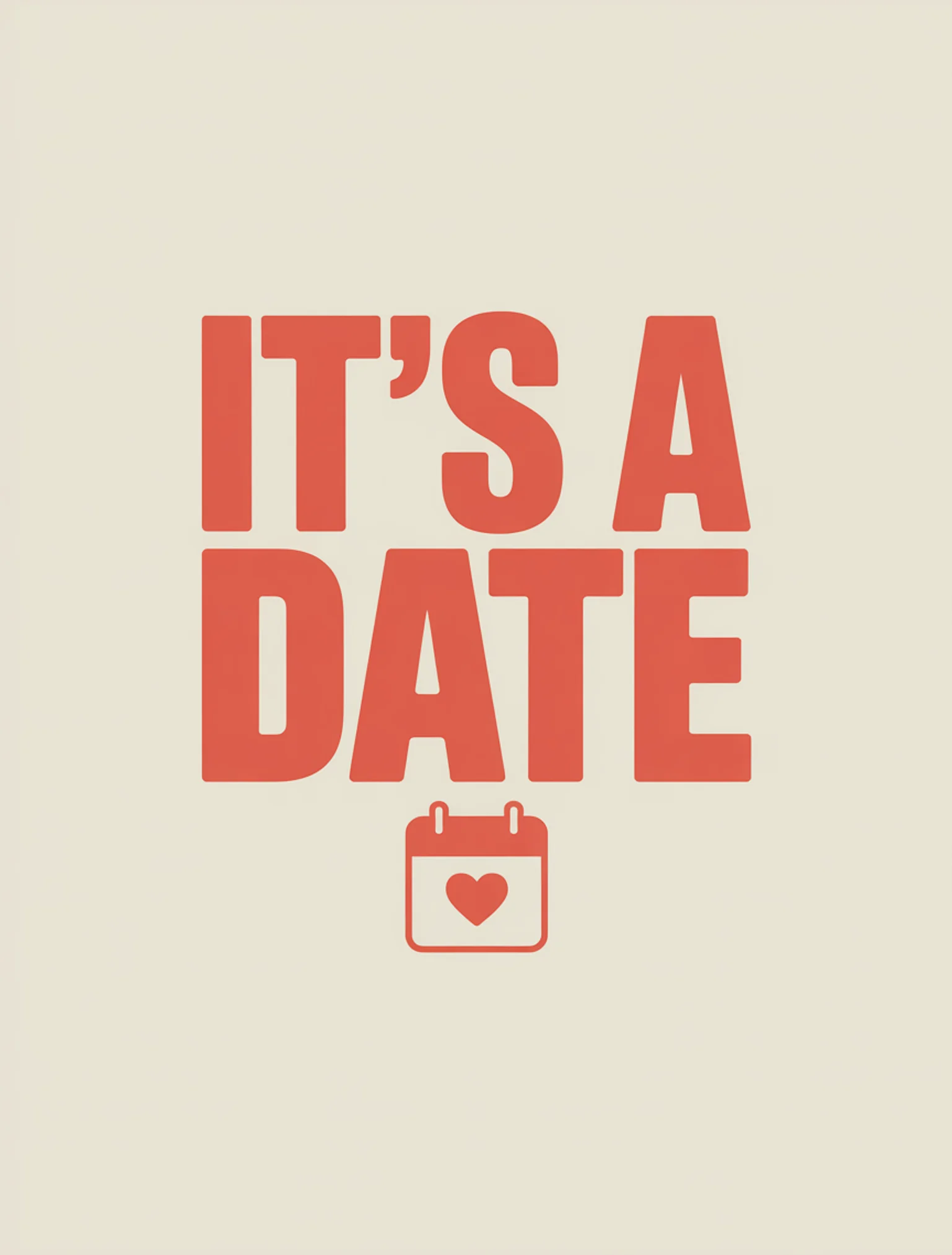 It's a Date Minimal