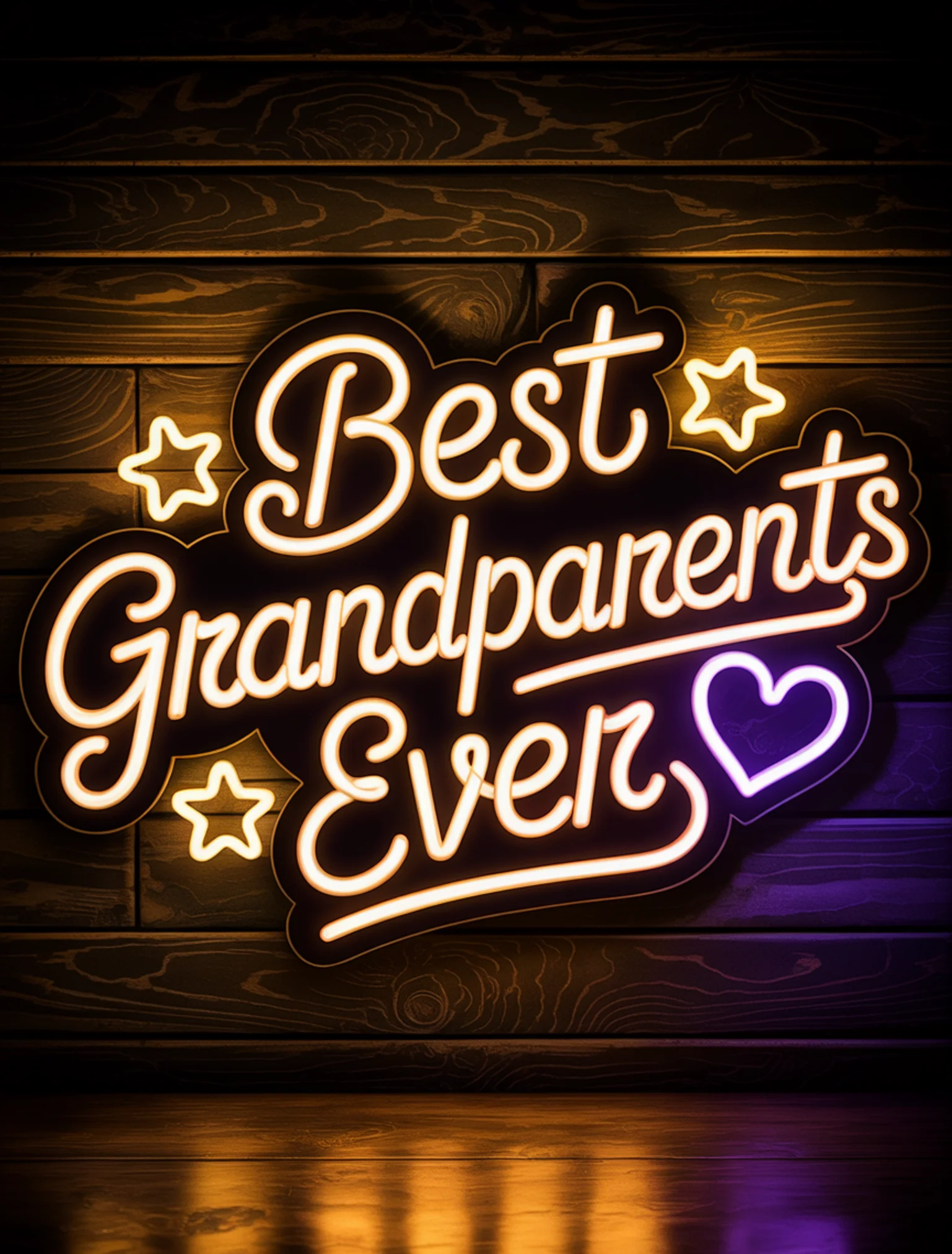 Best Grandparents Neon