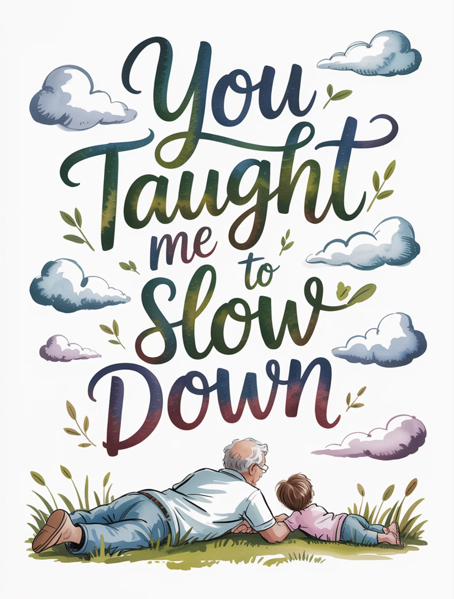 You Taught Me to Slow Down
