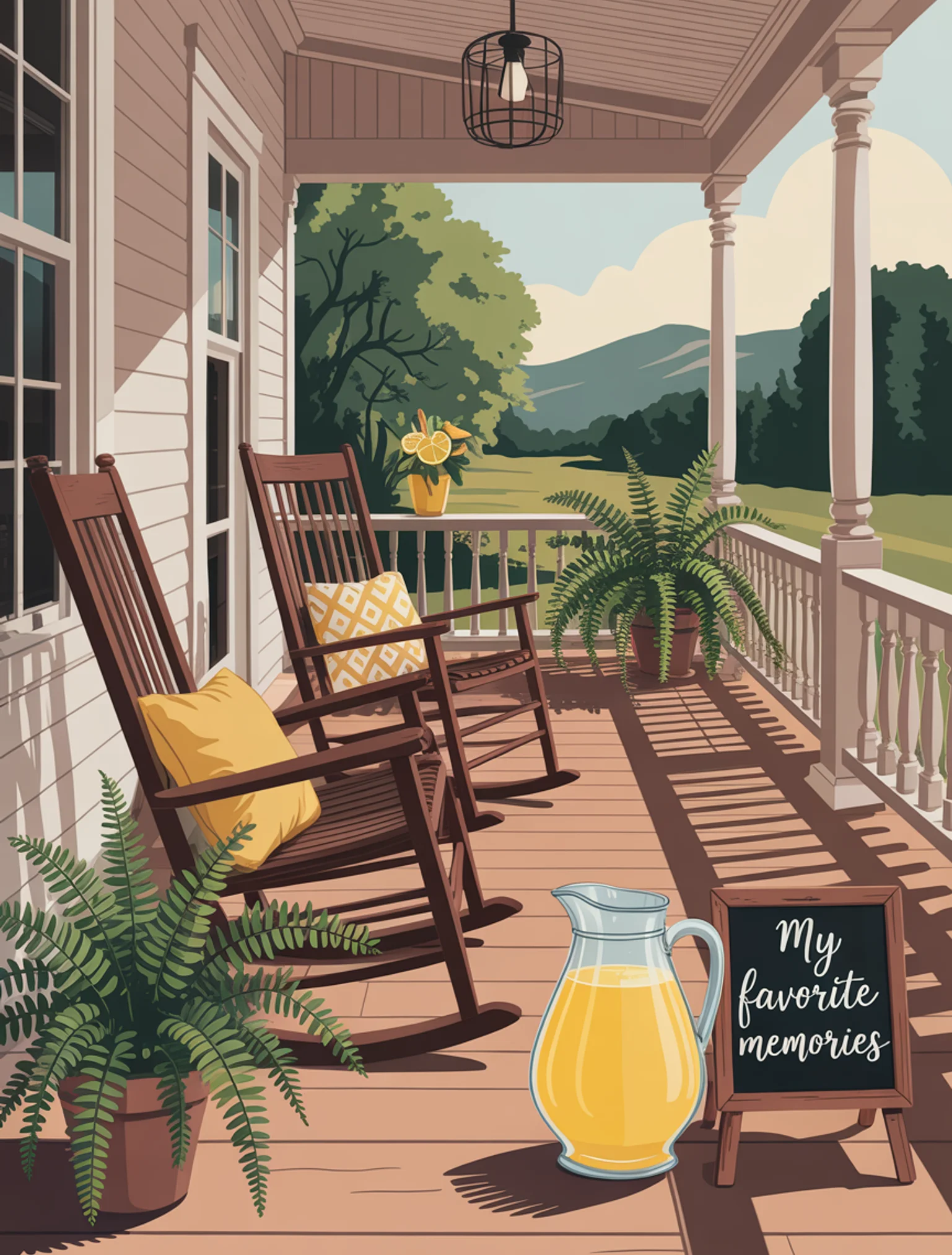 Porch Memories Scene