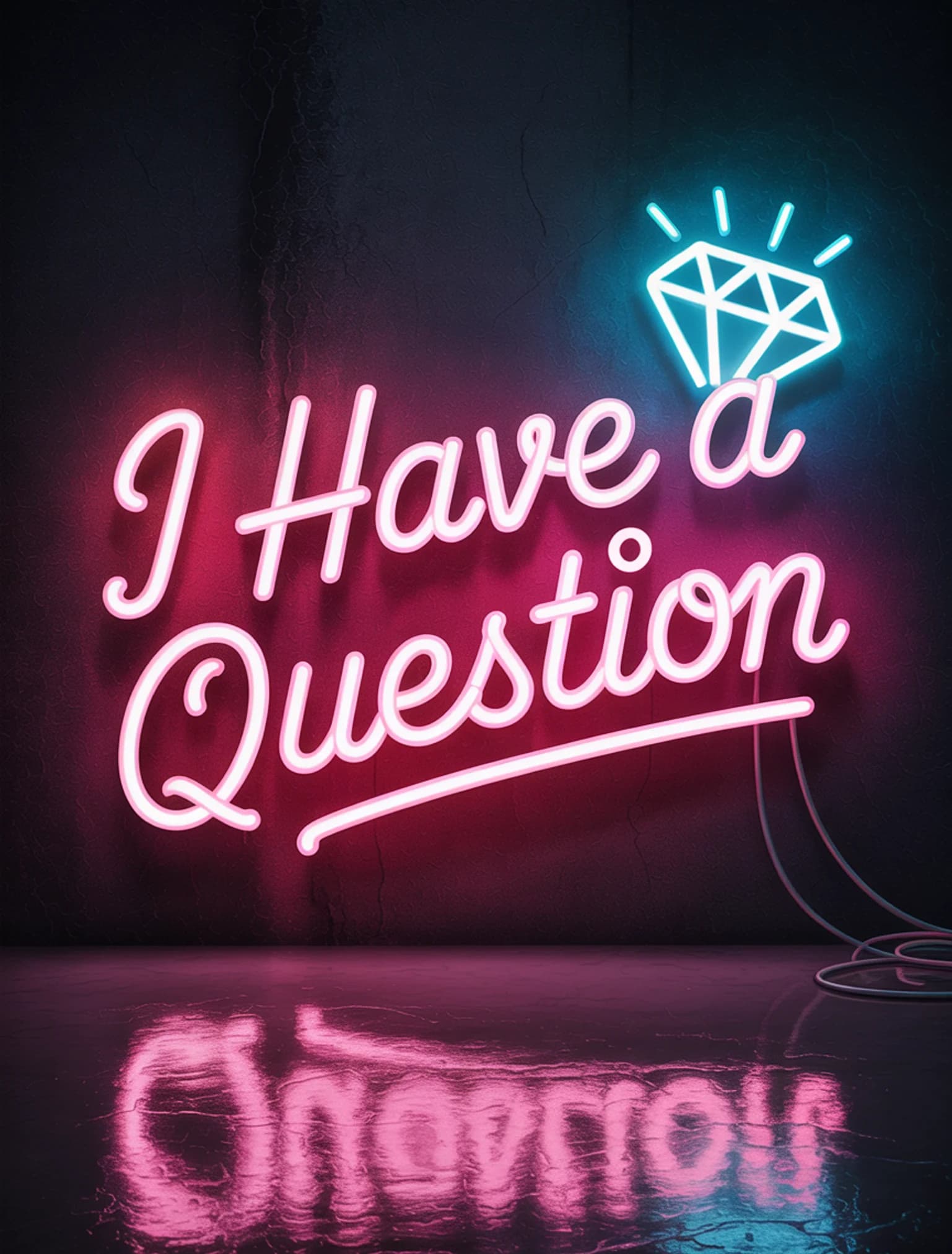 The Big Question Neon