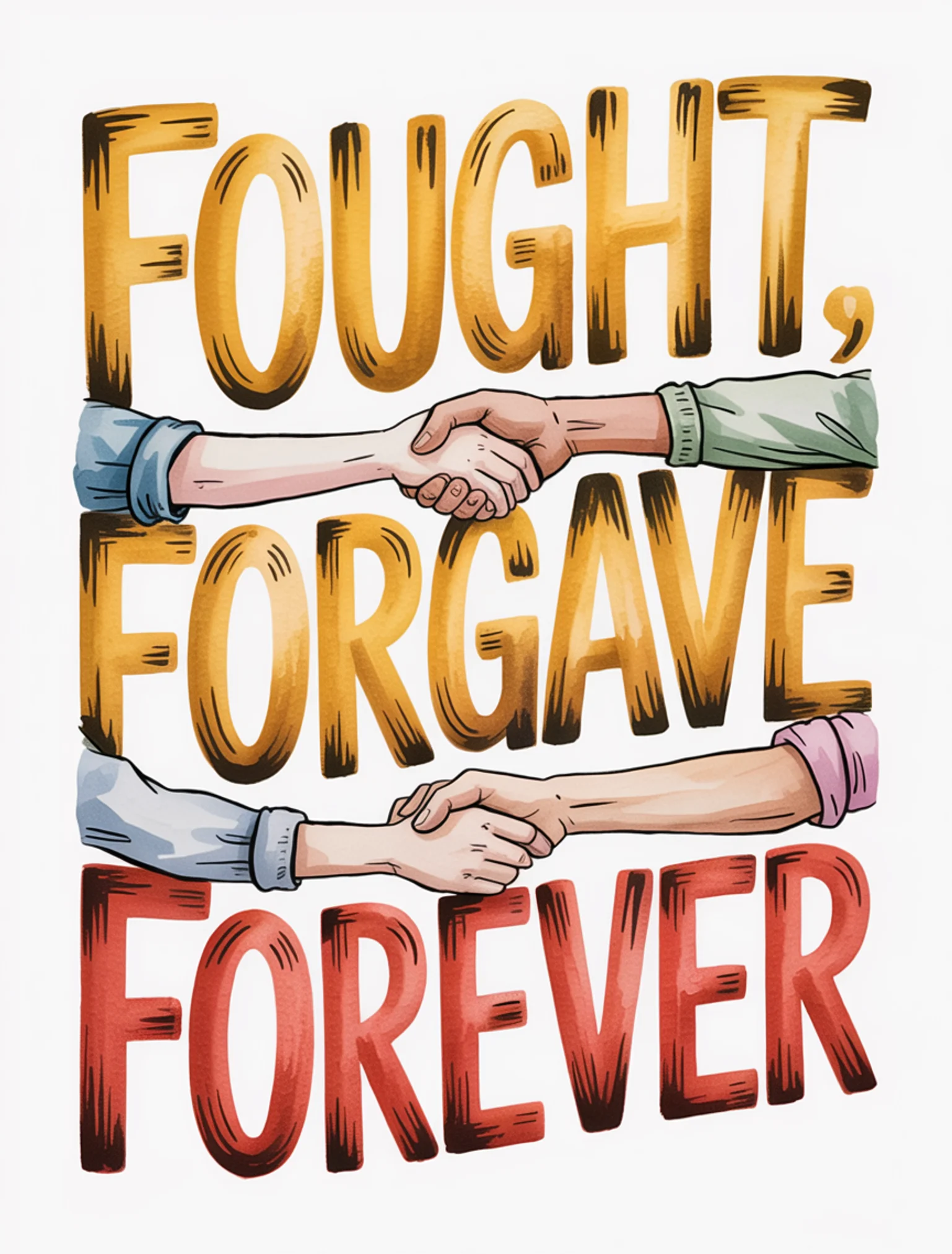 Fought, Forgave, Forever
