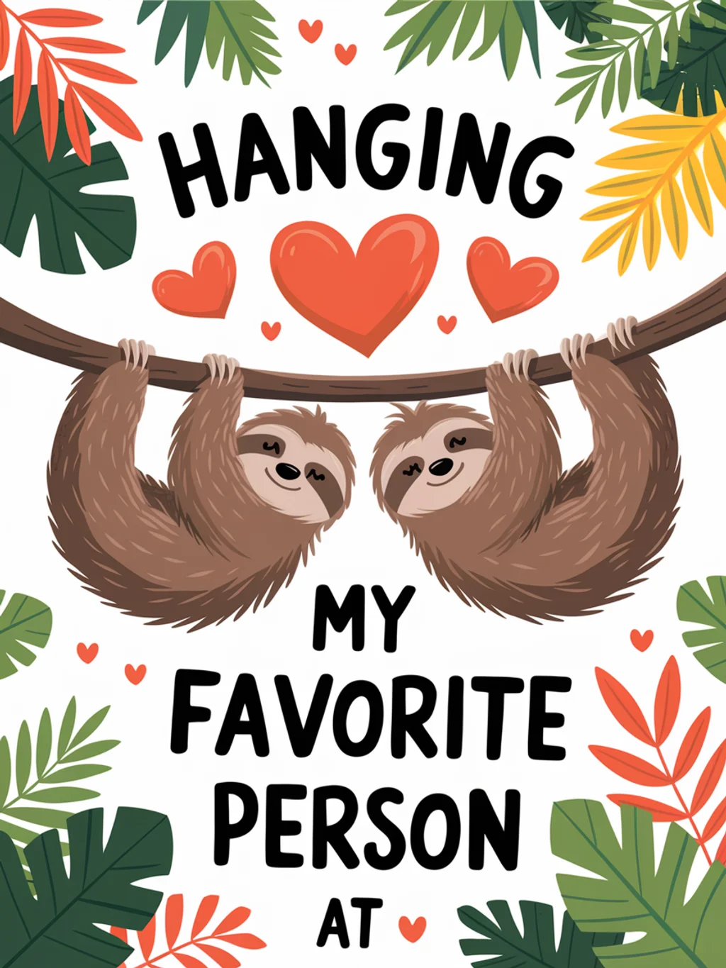 Sloth Branch Love