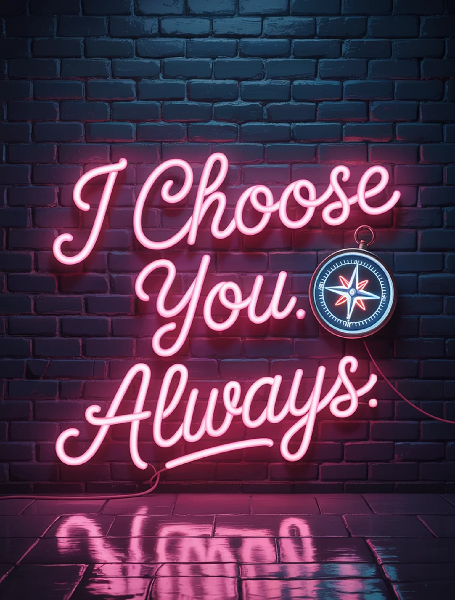 I Choose You Neon