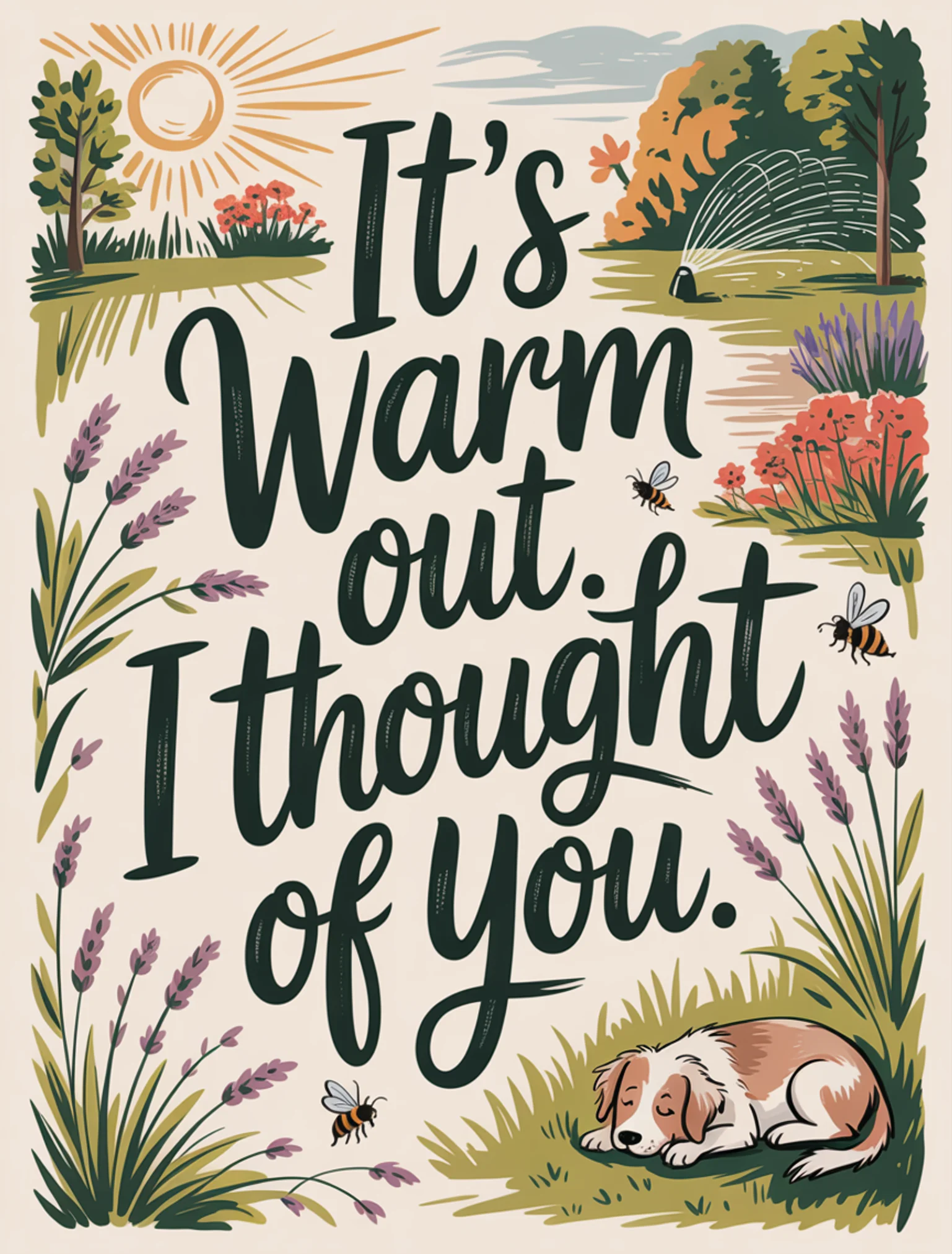 Warmth Made Me Think of You