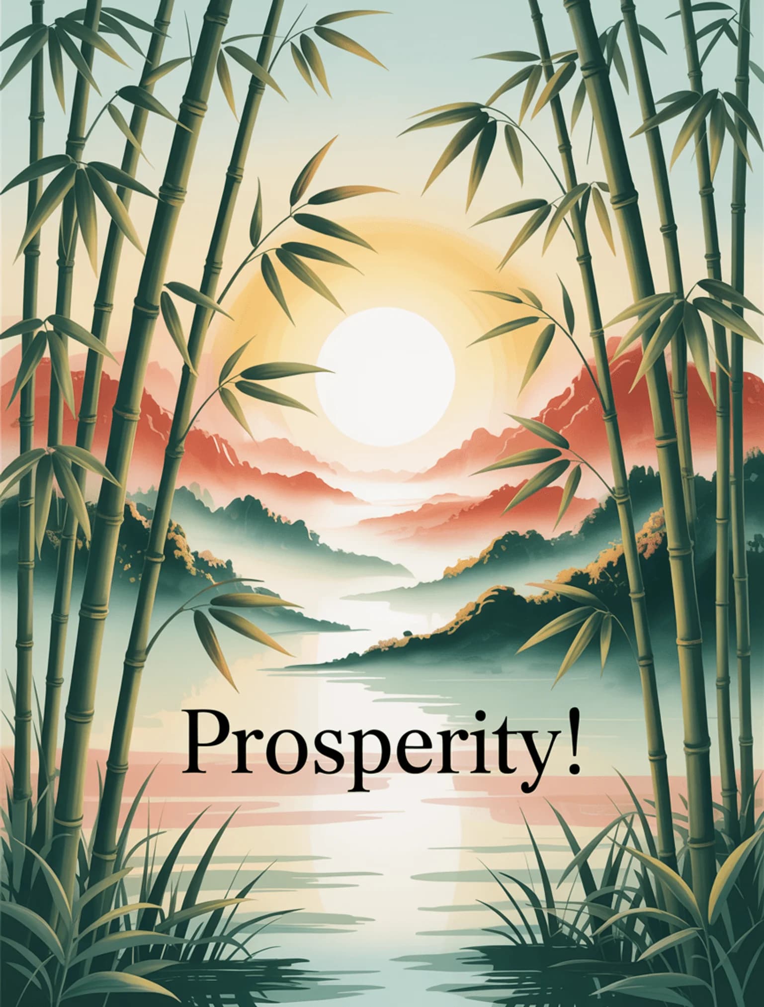 Bamboo Sunrise