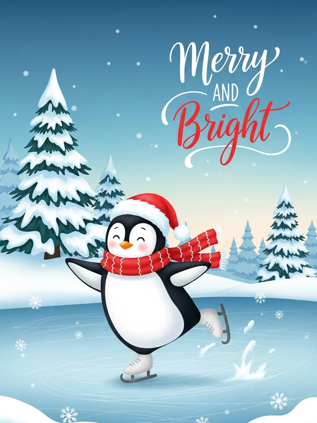 Merry and Bright Penguin