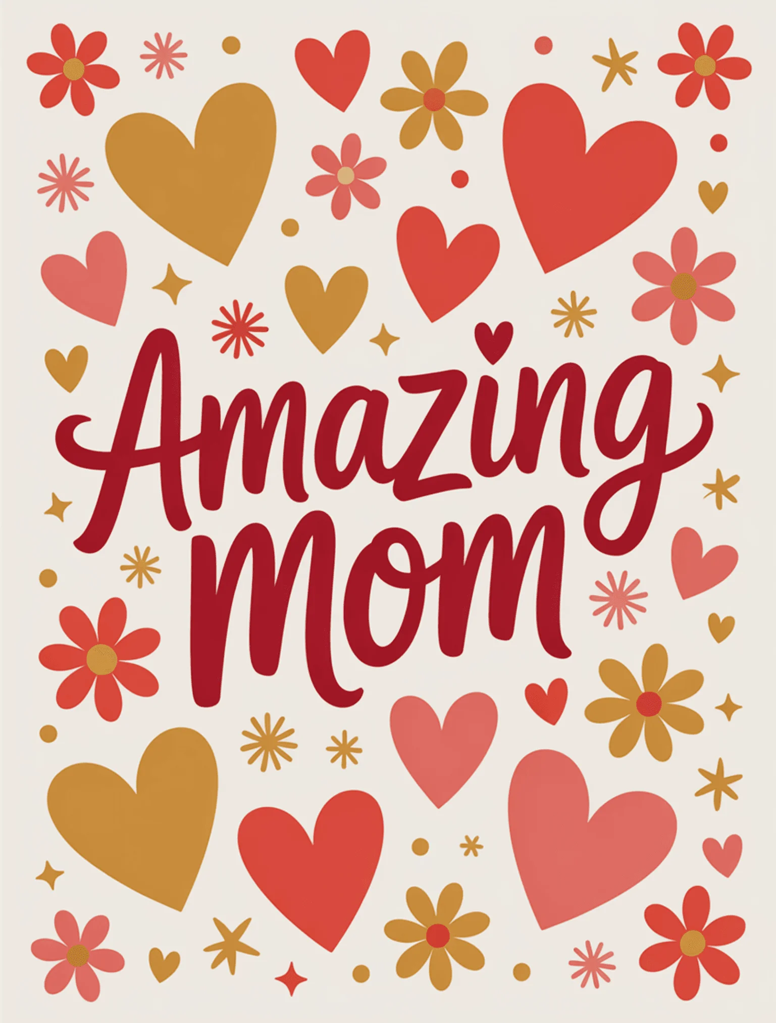 Amazing Mom Hearts