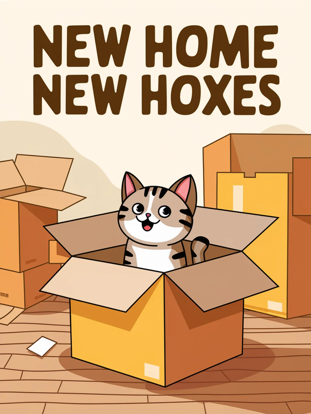 New Home Cat Boxes