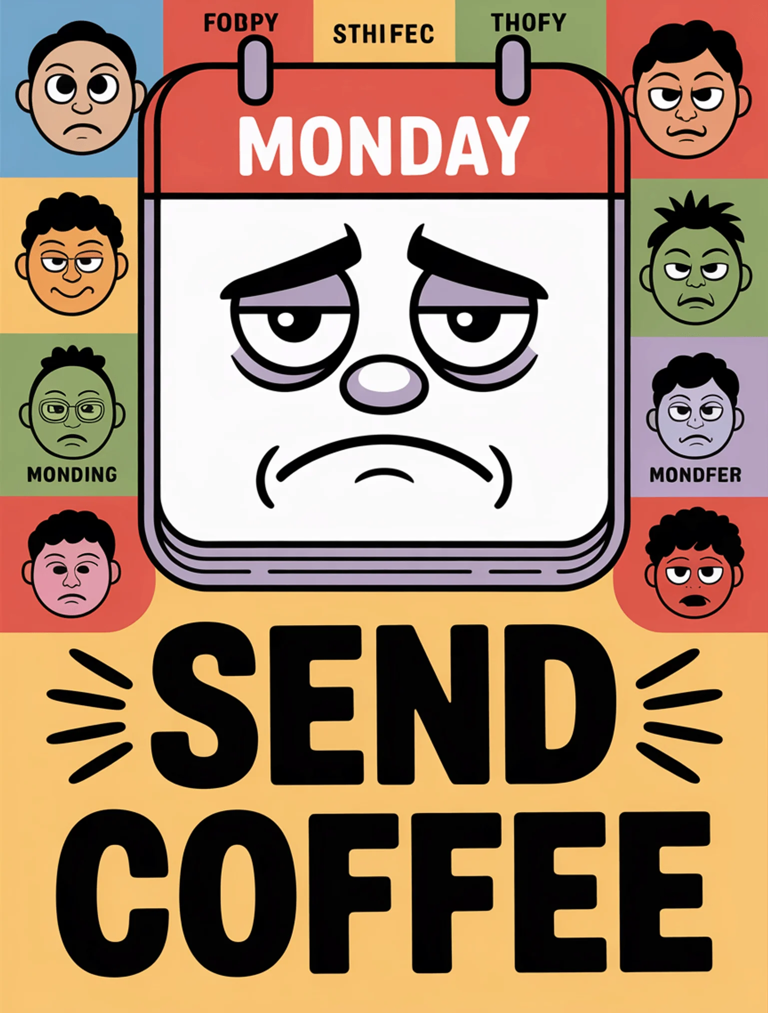 Monday Face Coffee
