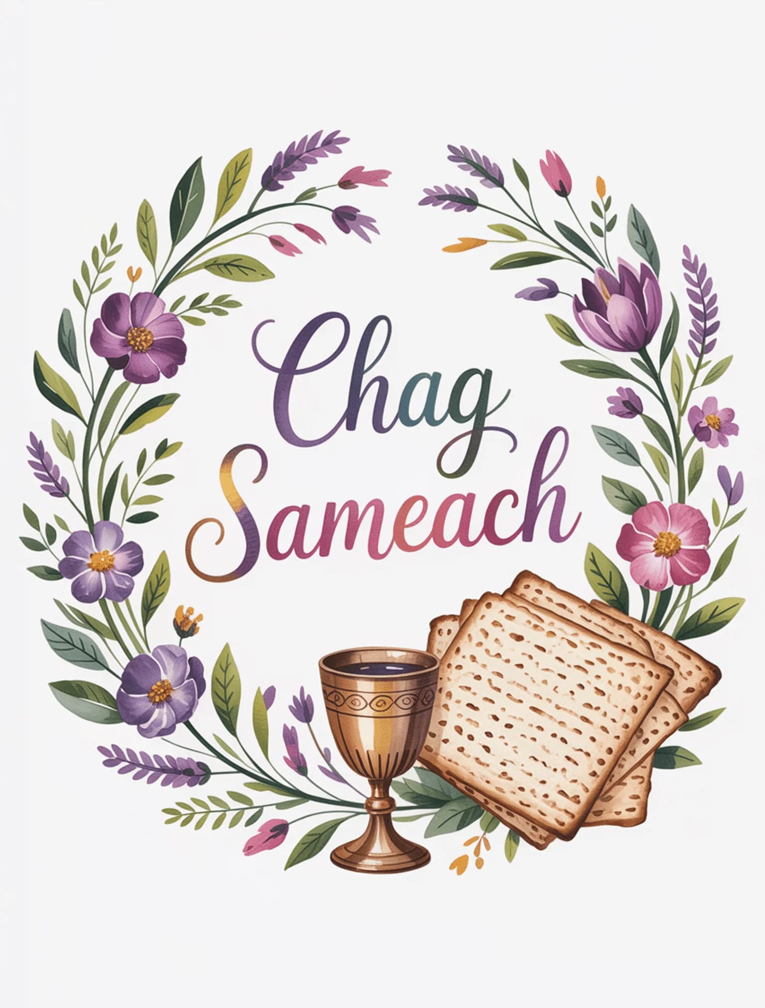 Watercolor Wildflowers