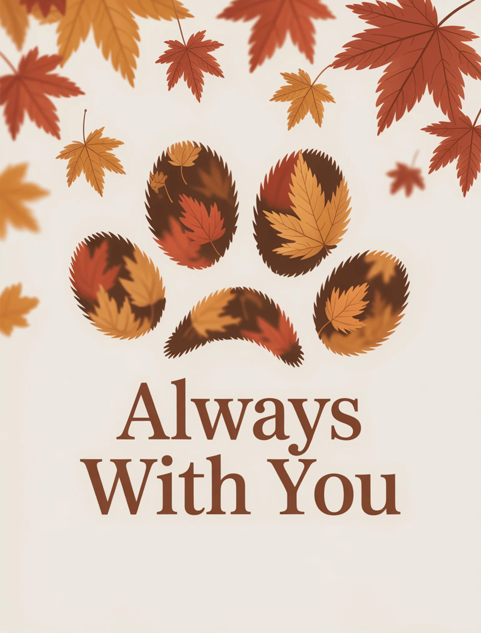Autumn Leaves Paw