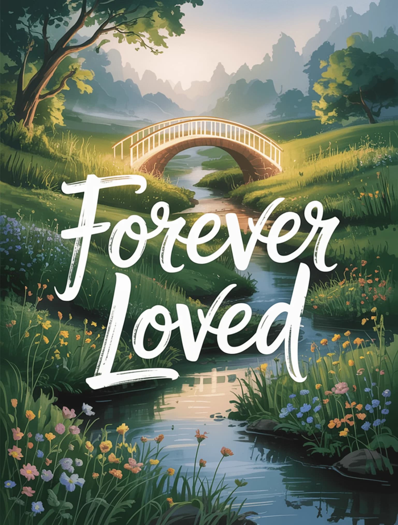 Misty Rainbow Bridge