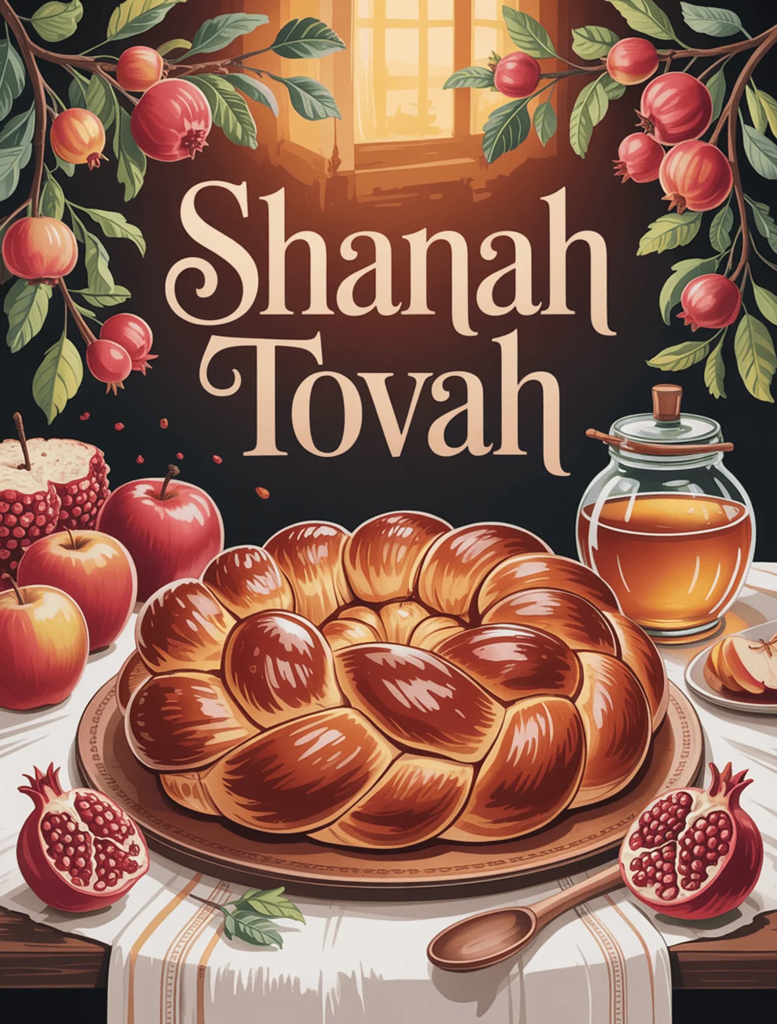 Round Challah Bounty